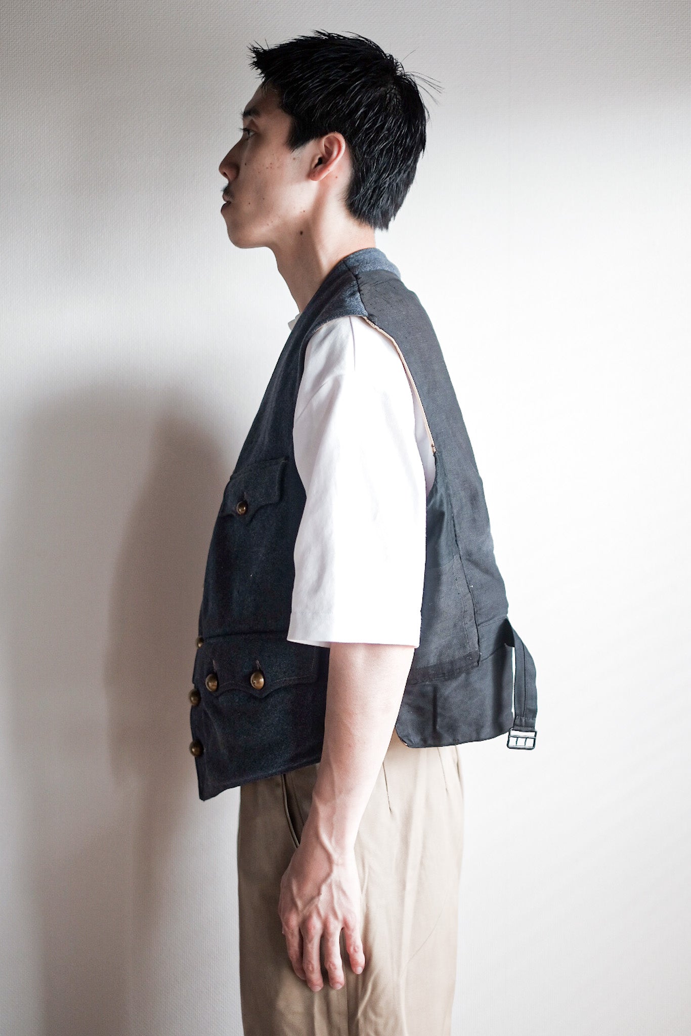 【~10's】WW1 French Army Wool Gilet