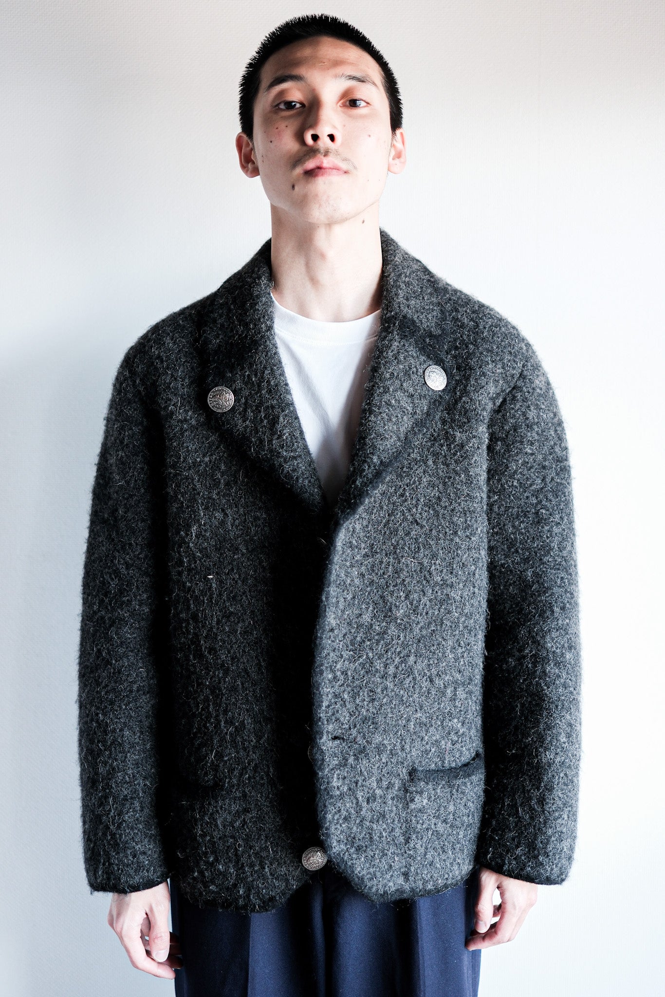 【~80's】HOFER Tyrolean Wool Jacket Size.44