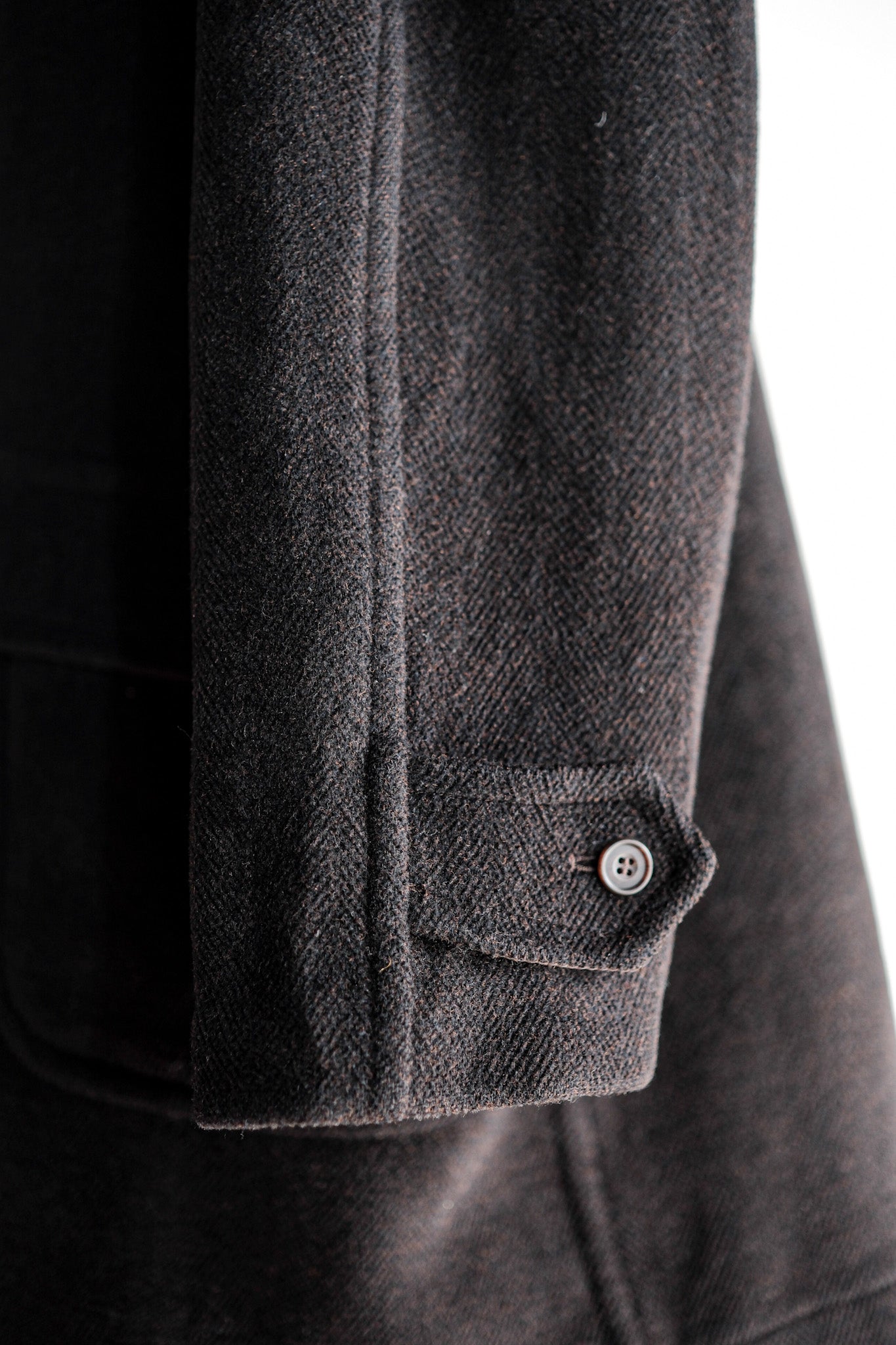 【~90's】Old INVERTERE Wool Duffle Coat "Moorbrook"