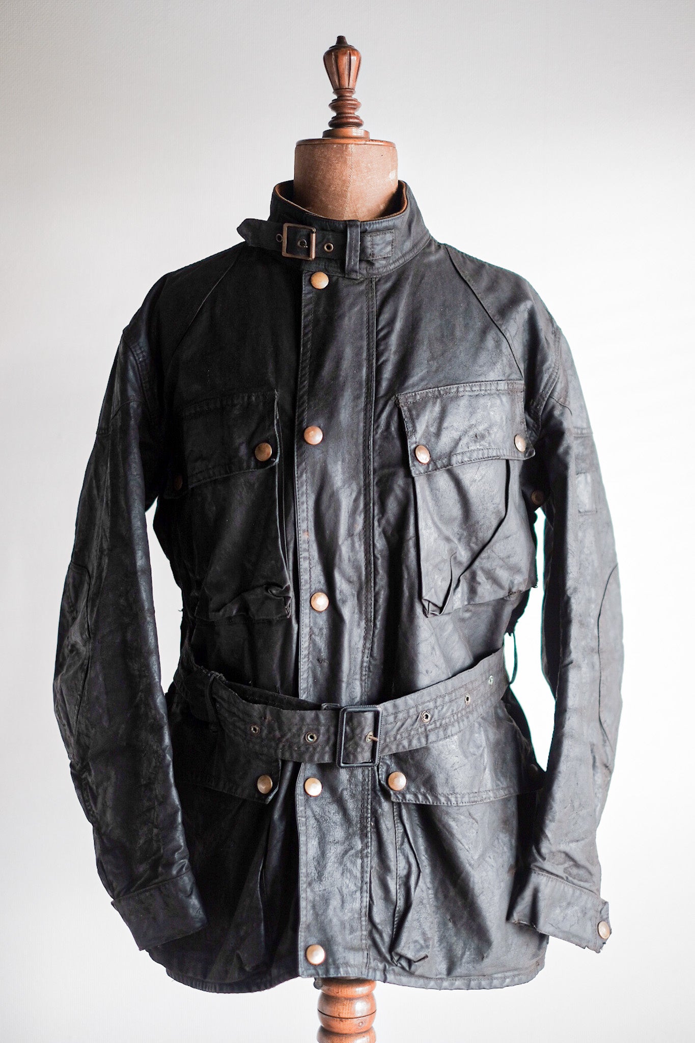 【~60's】Vintage Belstaff Waxed Jacket "TRIALMASTER" "Red Tag"
