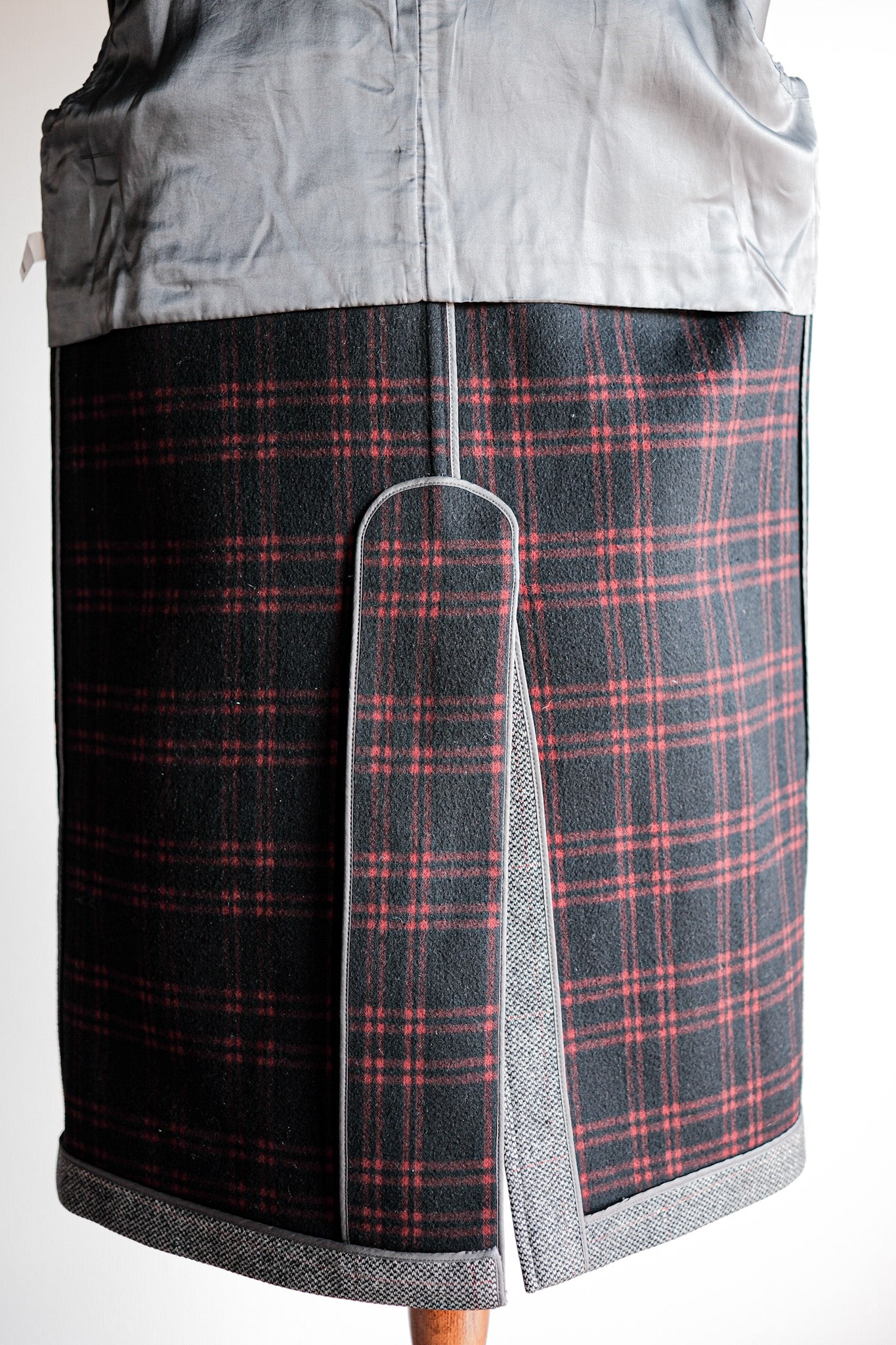 【~70's】Vintage Aquascutum Single Raglan Balmacaan Coat "SCOTTISH TWEED"
