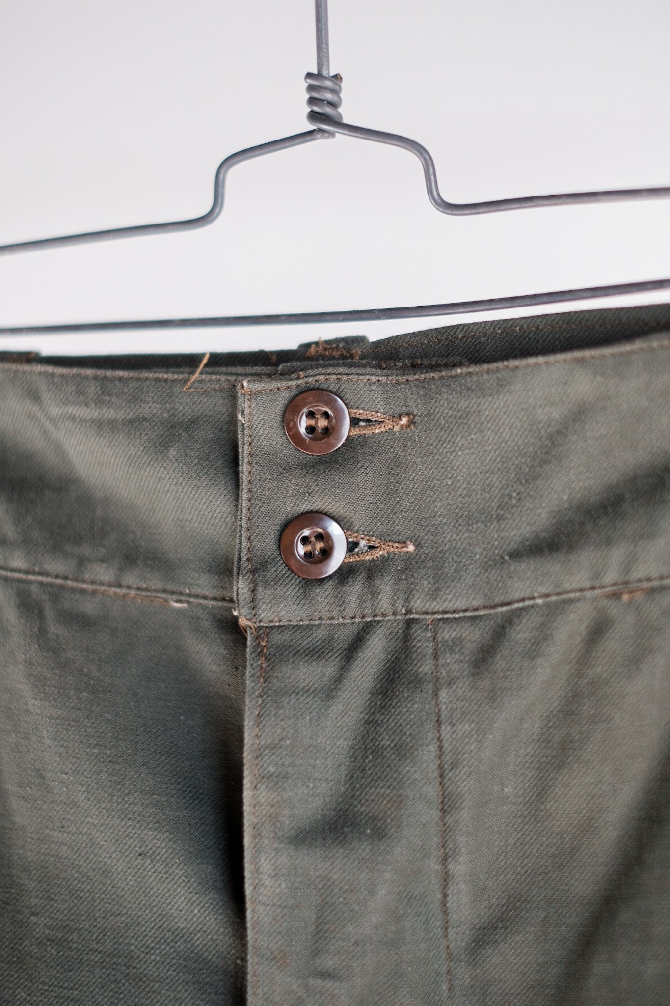 【~50's】French Air Force M47 Field Trousers Size.84XL "Le Pigeon Voyageur" "Dead Stock"