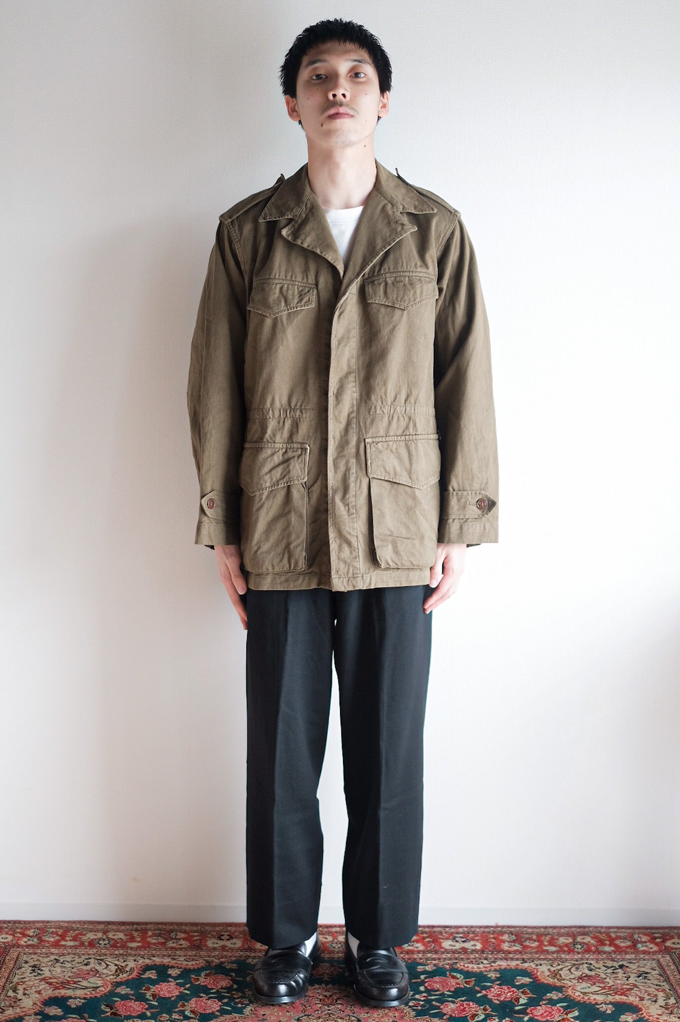 【~60's】French Army M47 Field Jacket Size.22
