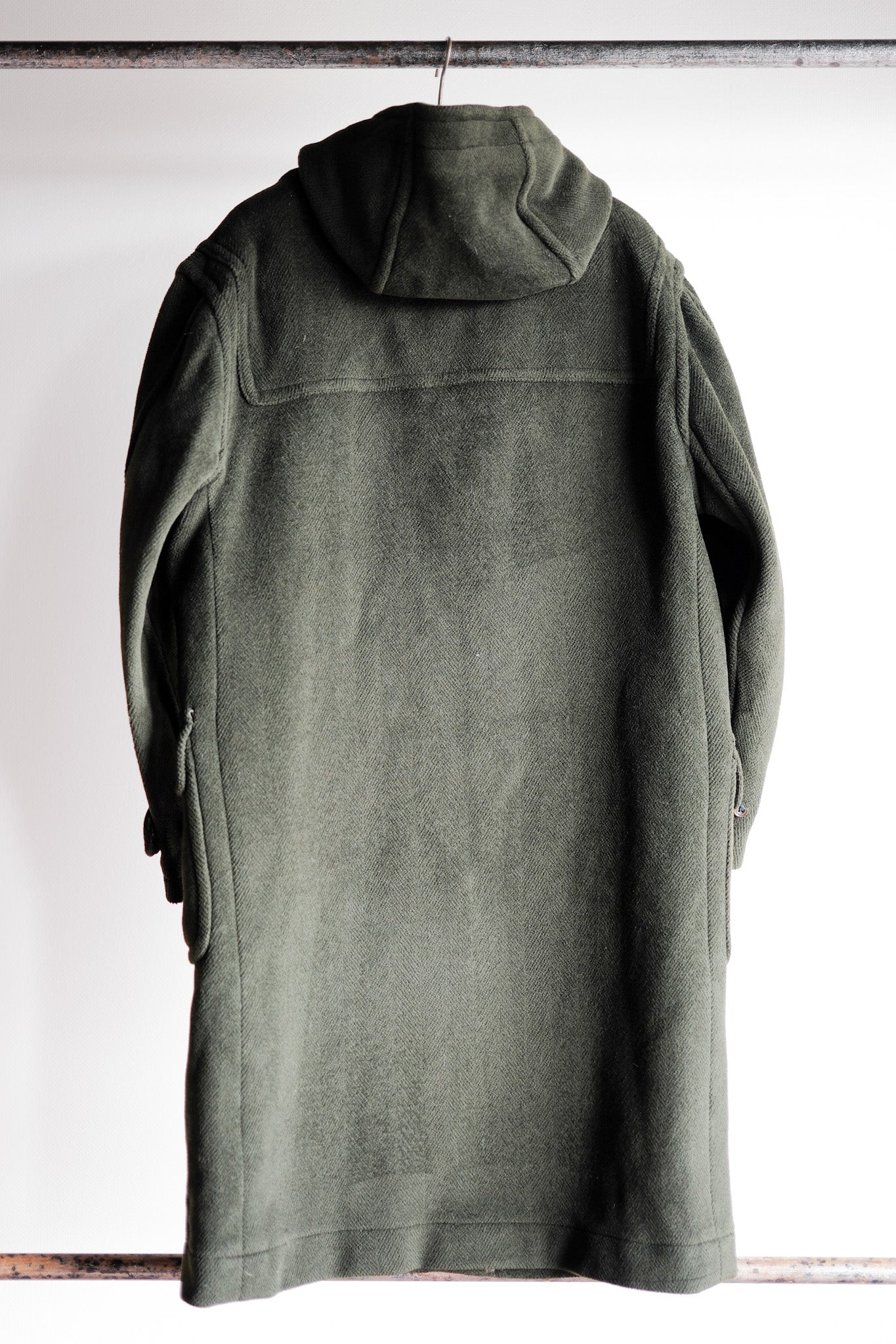 【~90's】Old INVERTERE Wool Duffle Coat "Moorbrook"