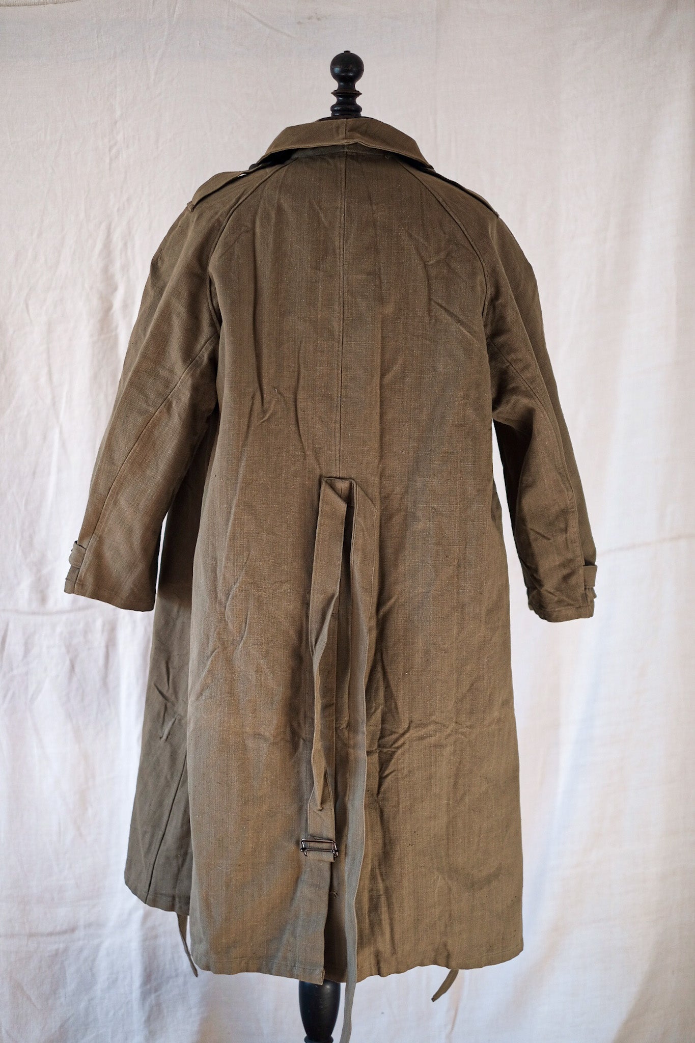 【~50's】French Army M35 Motorcycle Coat Size.1 "Dead Stock"