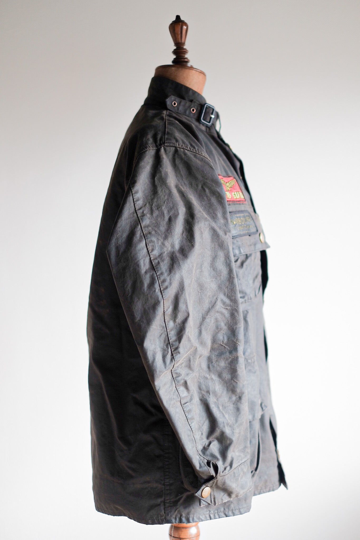 【~80's】Vintage Barbour "INTERNATIONAL SUIT" 2 Crest Size.38