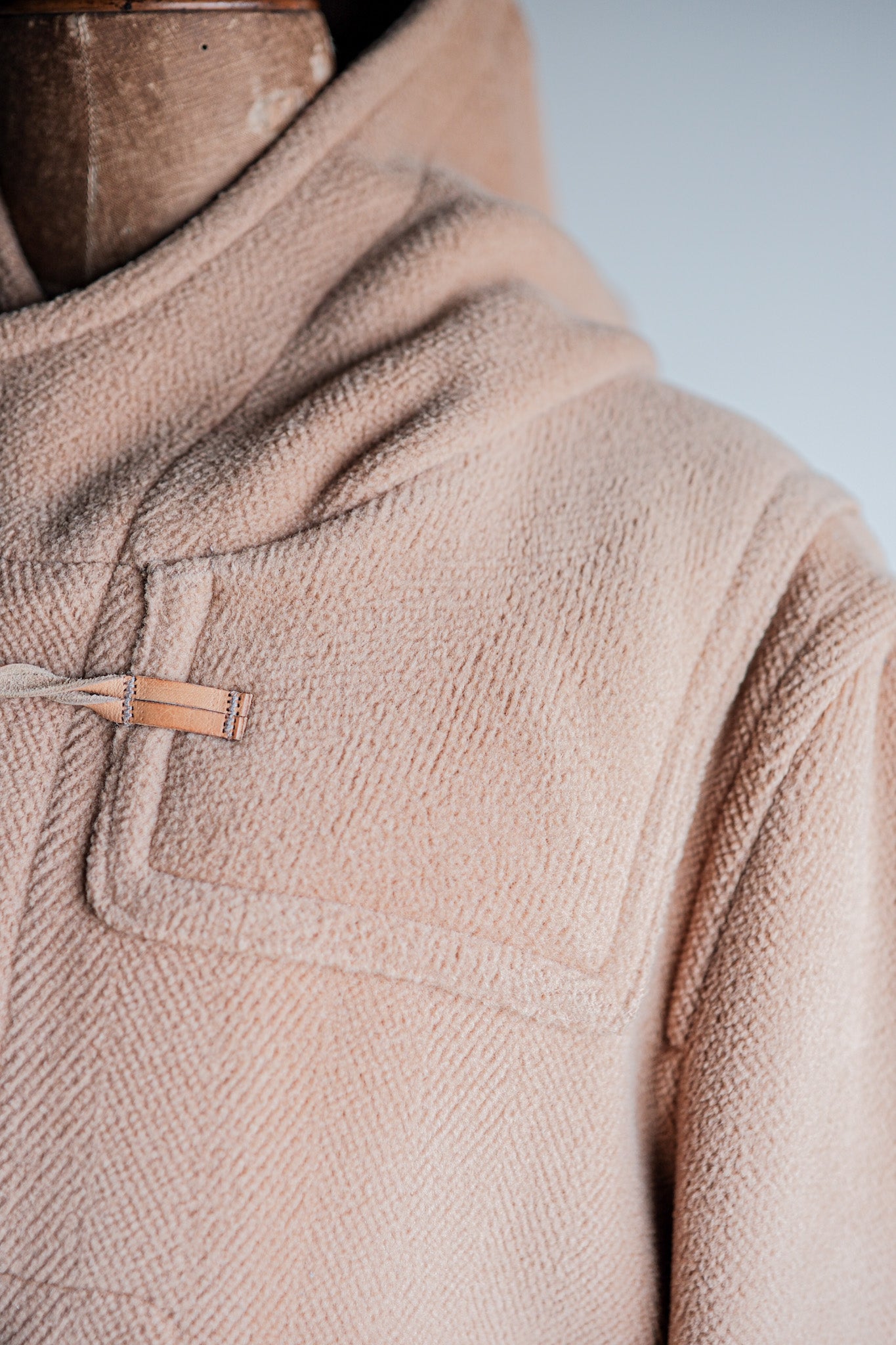 【~90's】Old INVERTERE Wool Duffle Coat "Moorbrook"