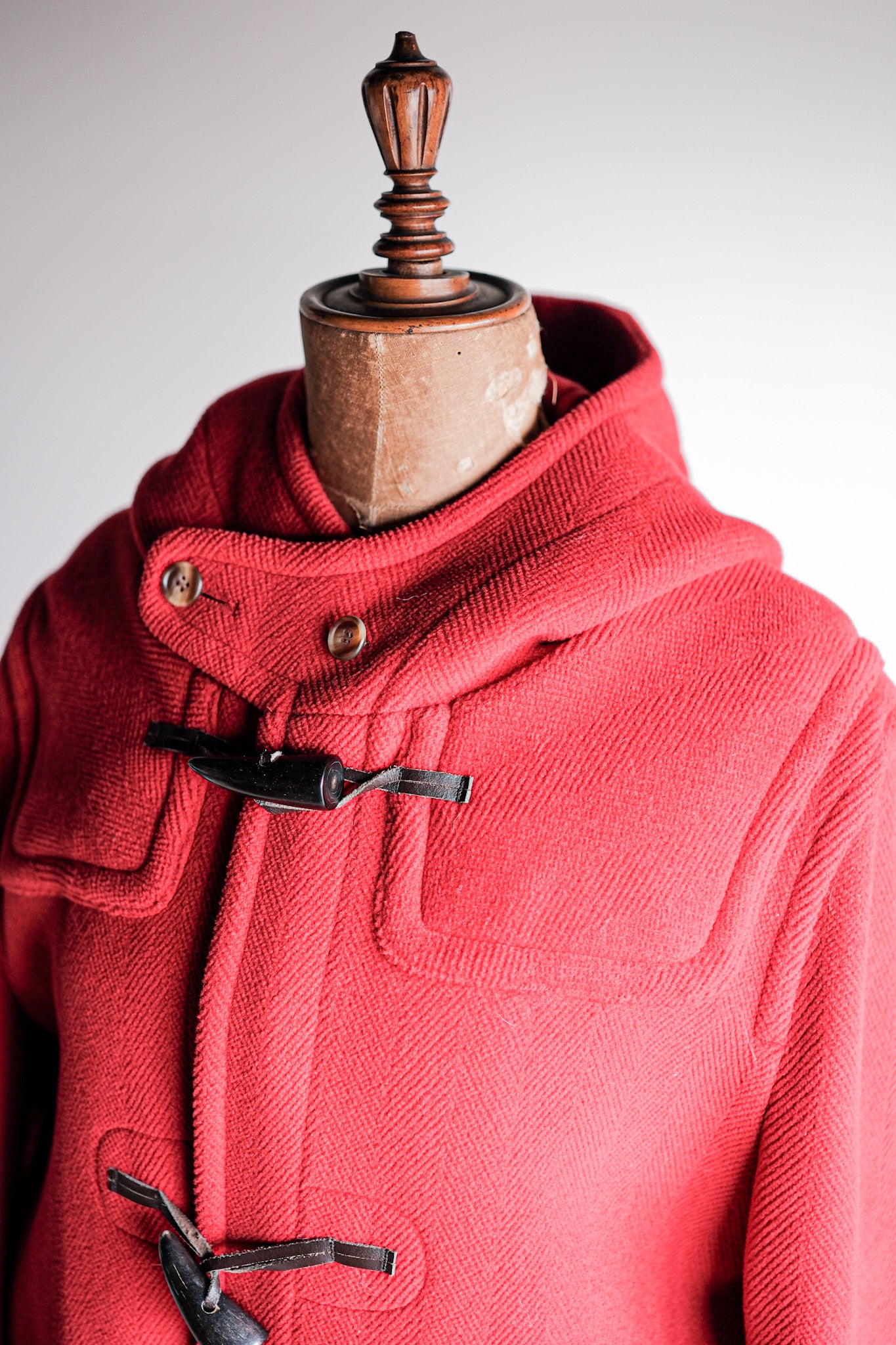 【~90's】OLD ENGLAND PARIS Wool Duffle Coat "Moorbrook"