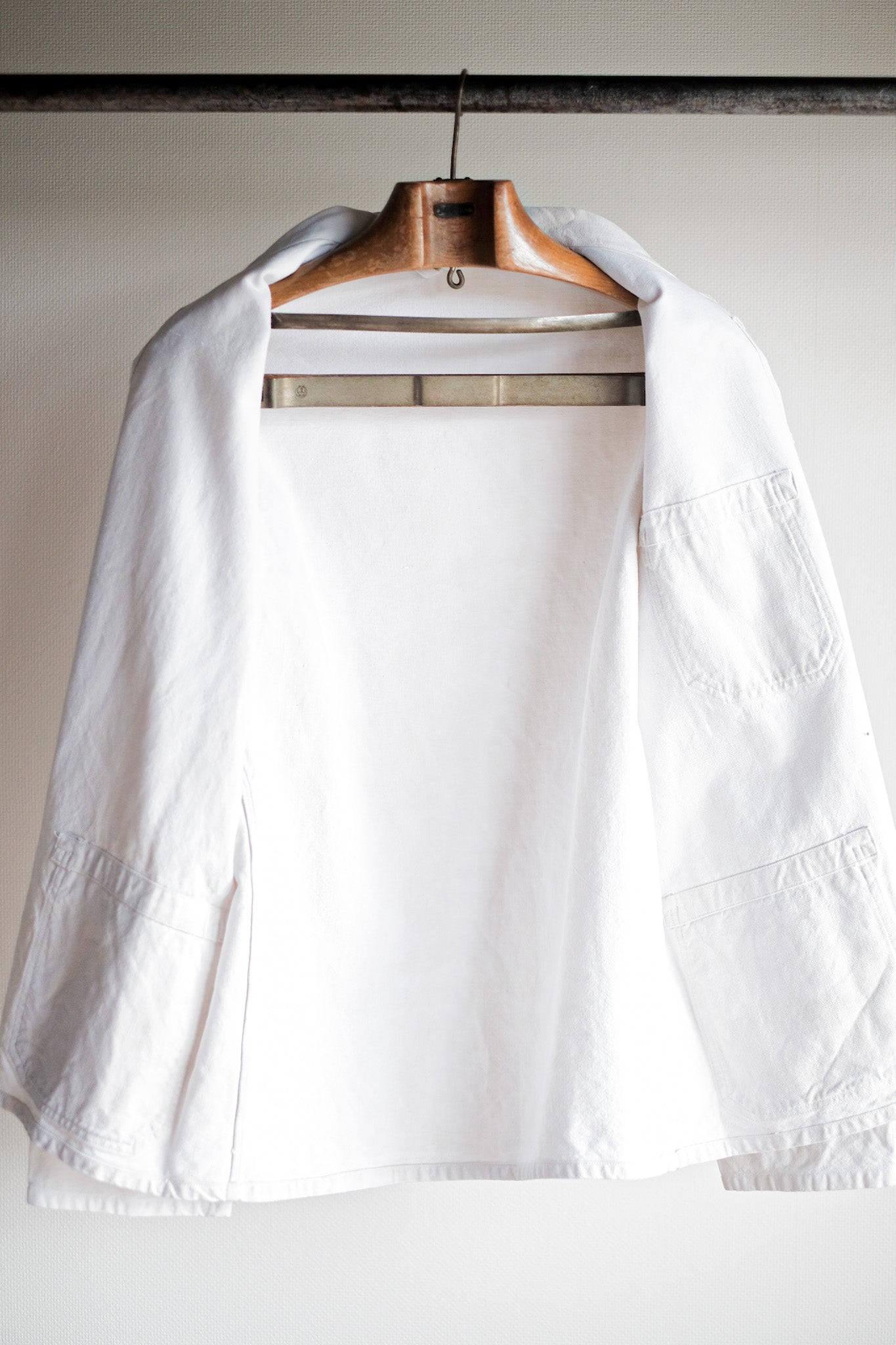 【~30's】German Vintage Linen Work Jacket