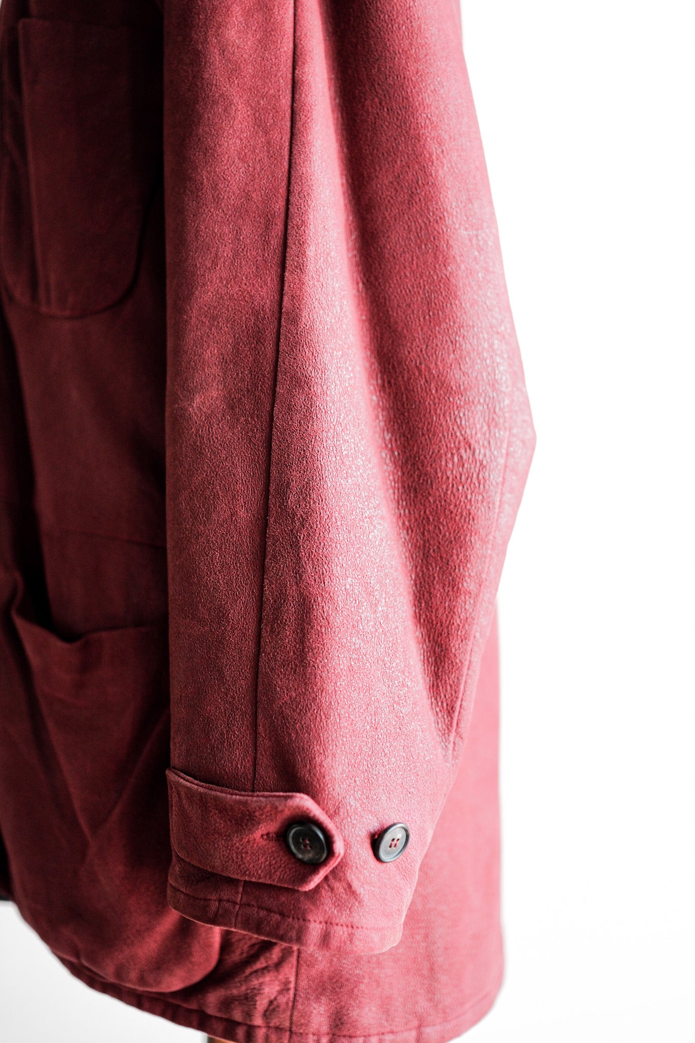 【~90's】Old SERAPHIN Leather Reverseable Jacket Size.50