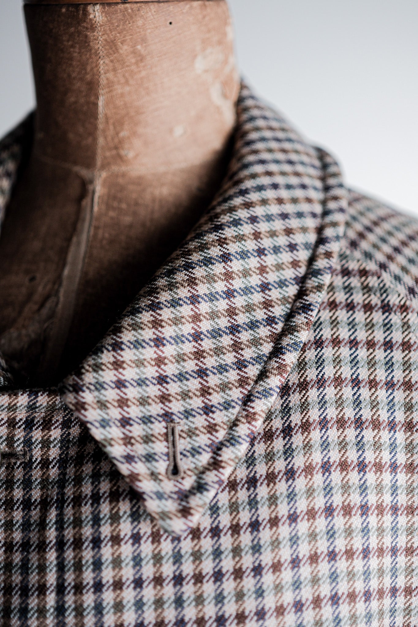 【~80's】Vintage Burberry's Single Raglan Wool Balmacaan Coat Size.56REG