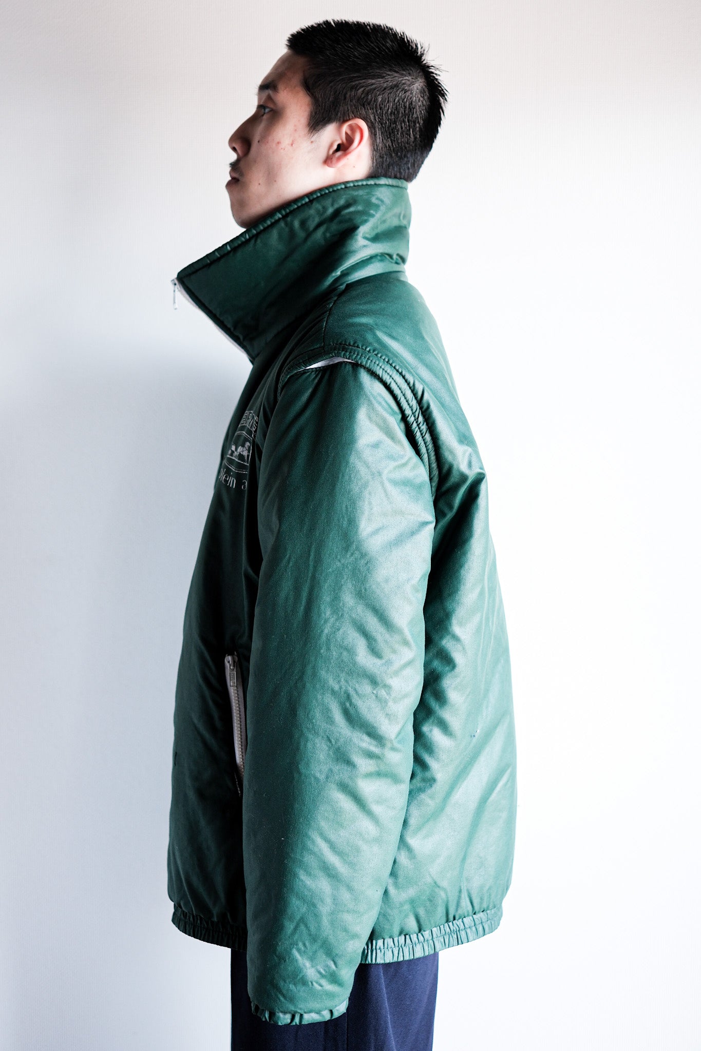 【~80's】Old Hermès Paris Plein Air 2-Way Jacket