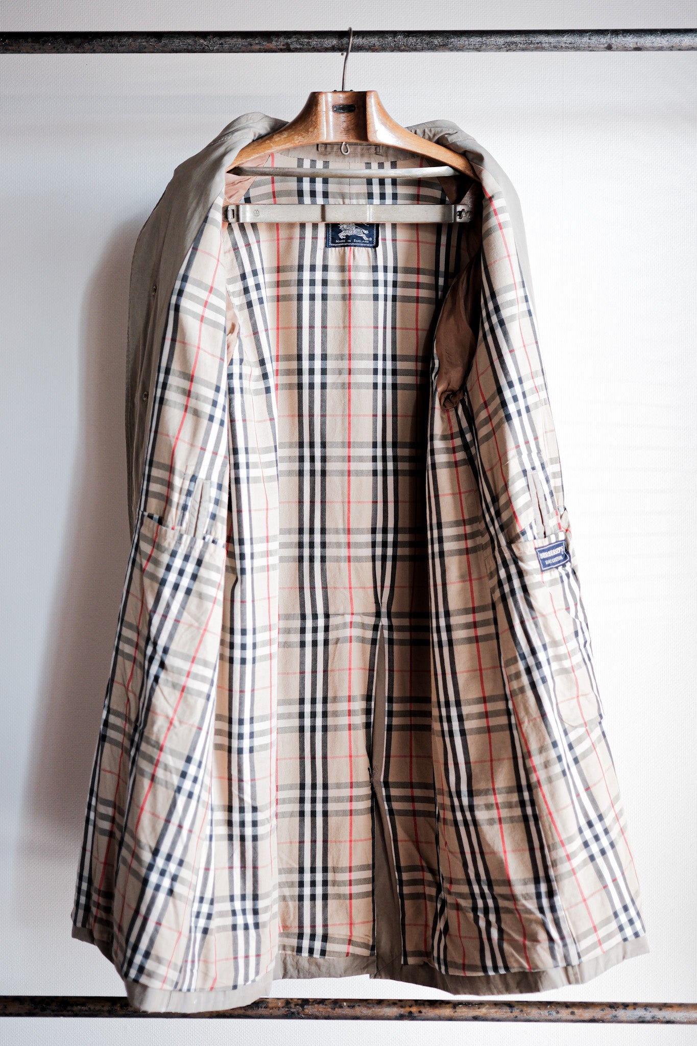 【~80's】Vintage Burberry's Single Raglan Balmacaan Coat C100 Size.48REG