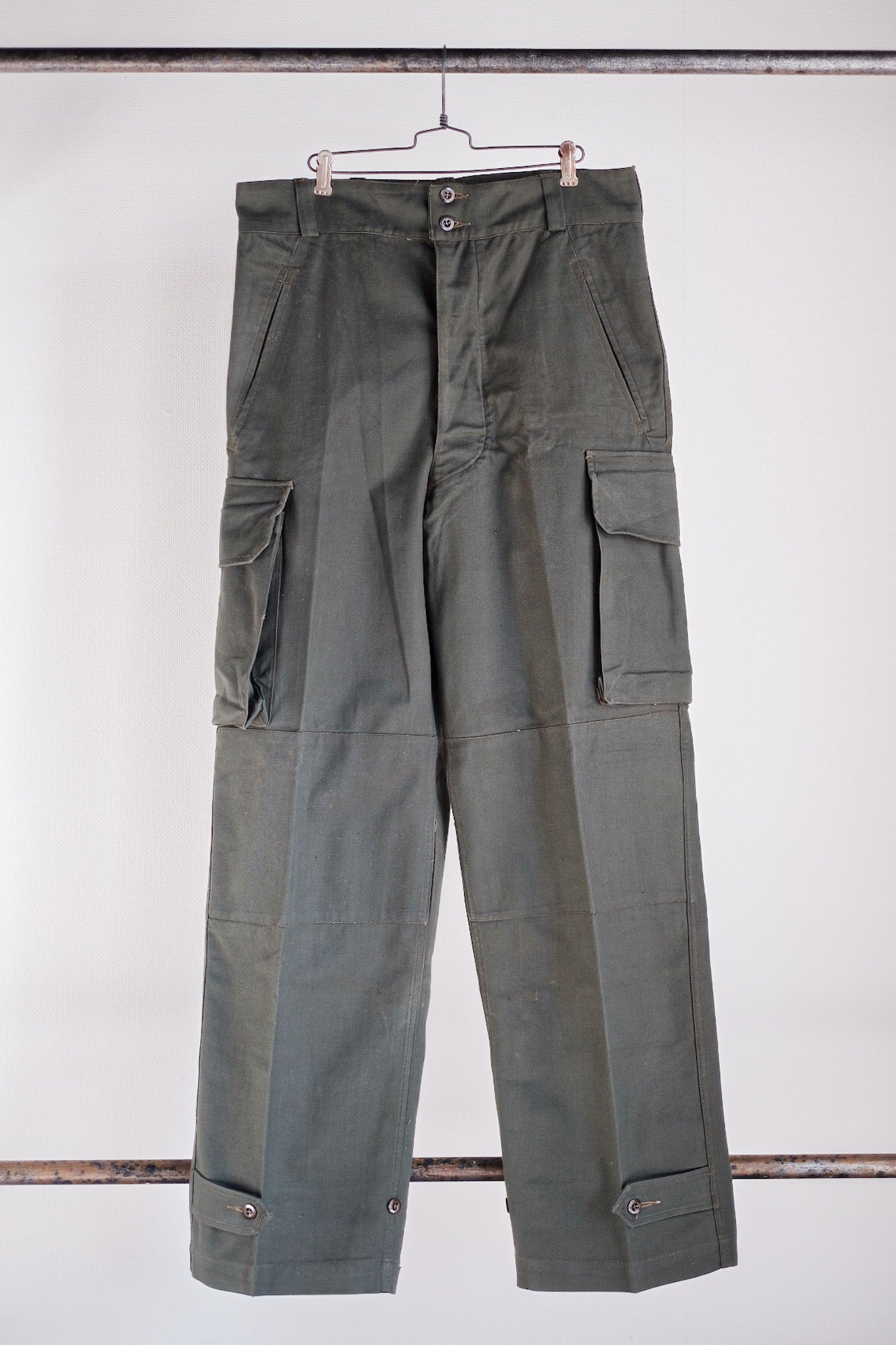 【~50's】French Air Force M47 Field Trousers Size.84XL "Le Pigeon Voyageur" "Dead Stock"