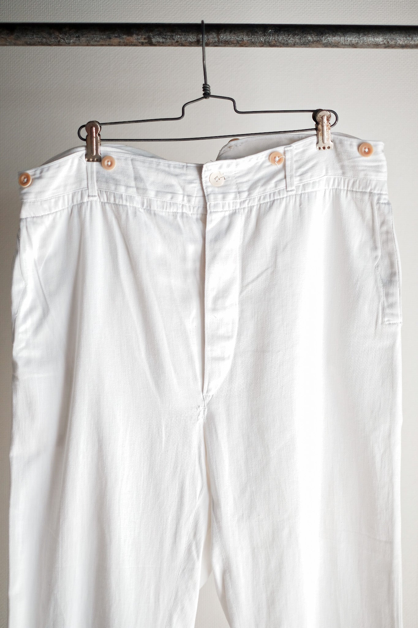 【~30's】German Vintage Cotton Silk Trousers