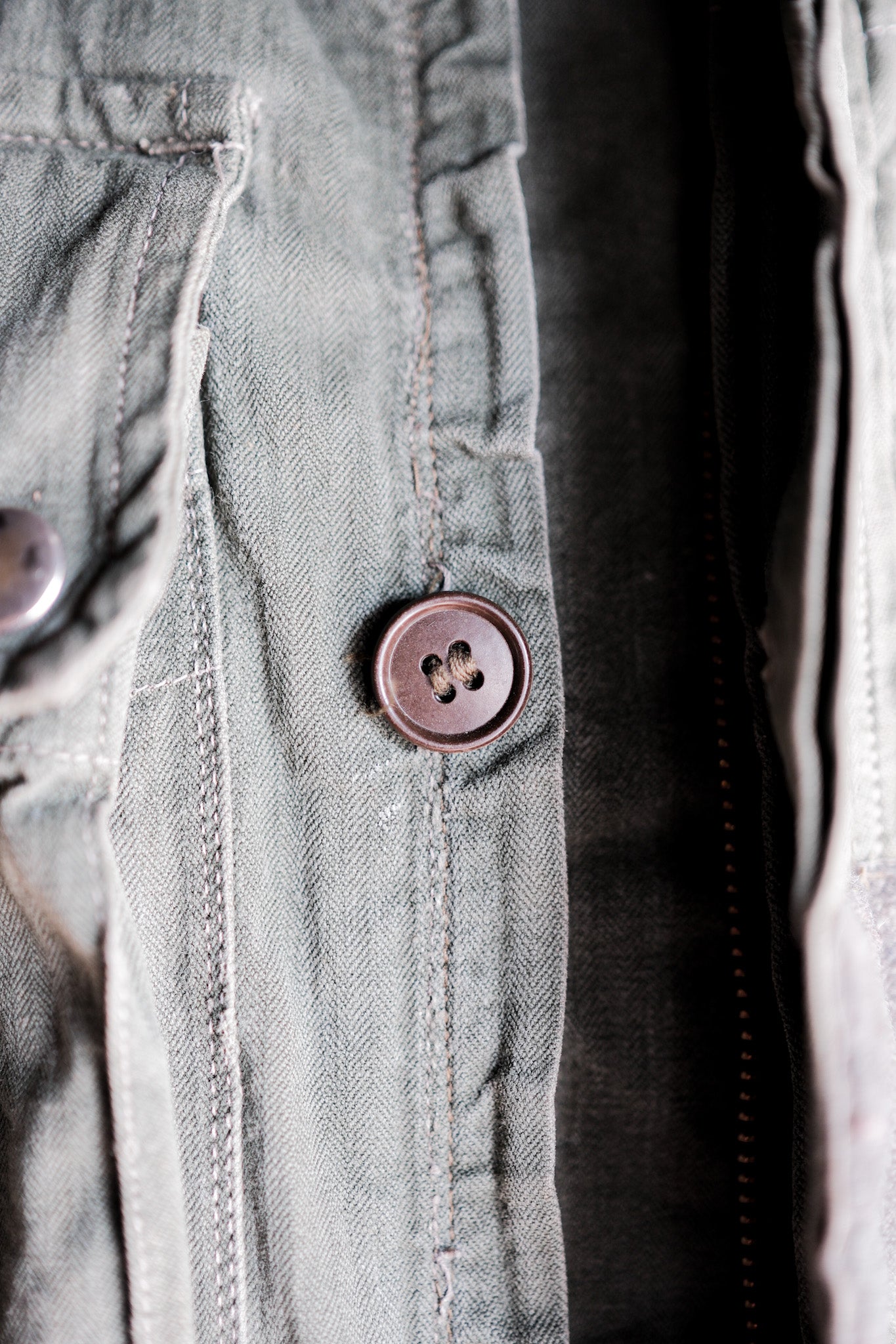 【~60's】French Army TAP47/56 Paratrooper Jacket