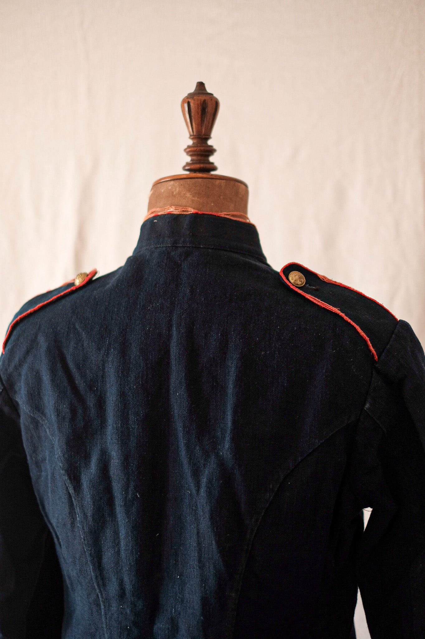 【~10's】French Vintage Indigo Metis Fireman Jacket