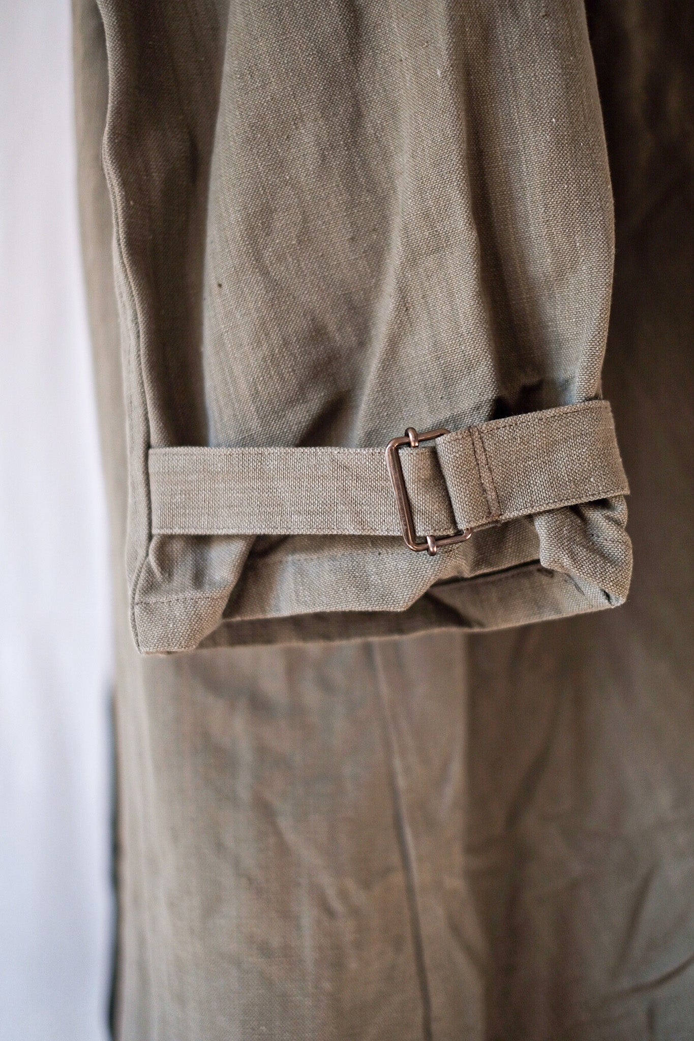 【~50's】French Army M35 Motorcycle Coat Size.1 "Dead Stock"