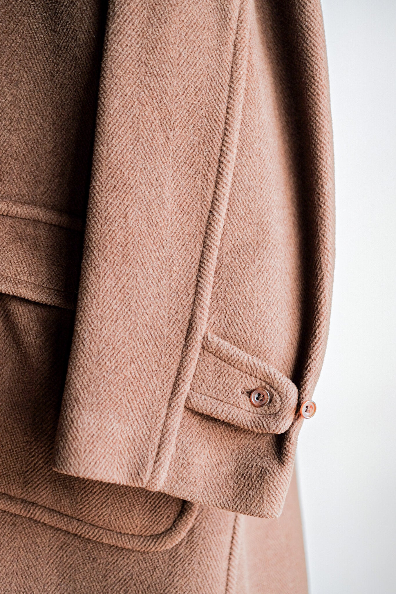 【~90's】Old INVERTERE Wool Duffle Coat "Moorbrook"