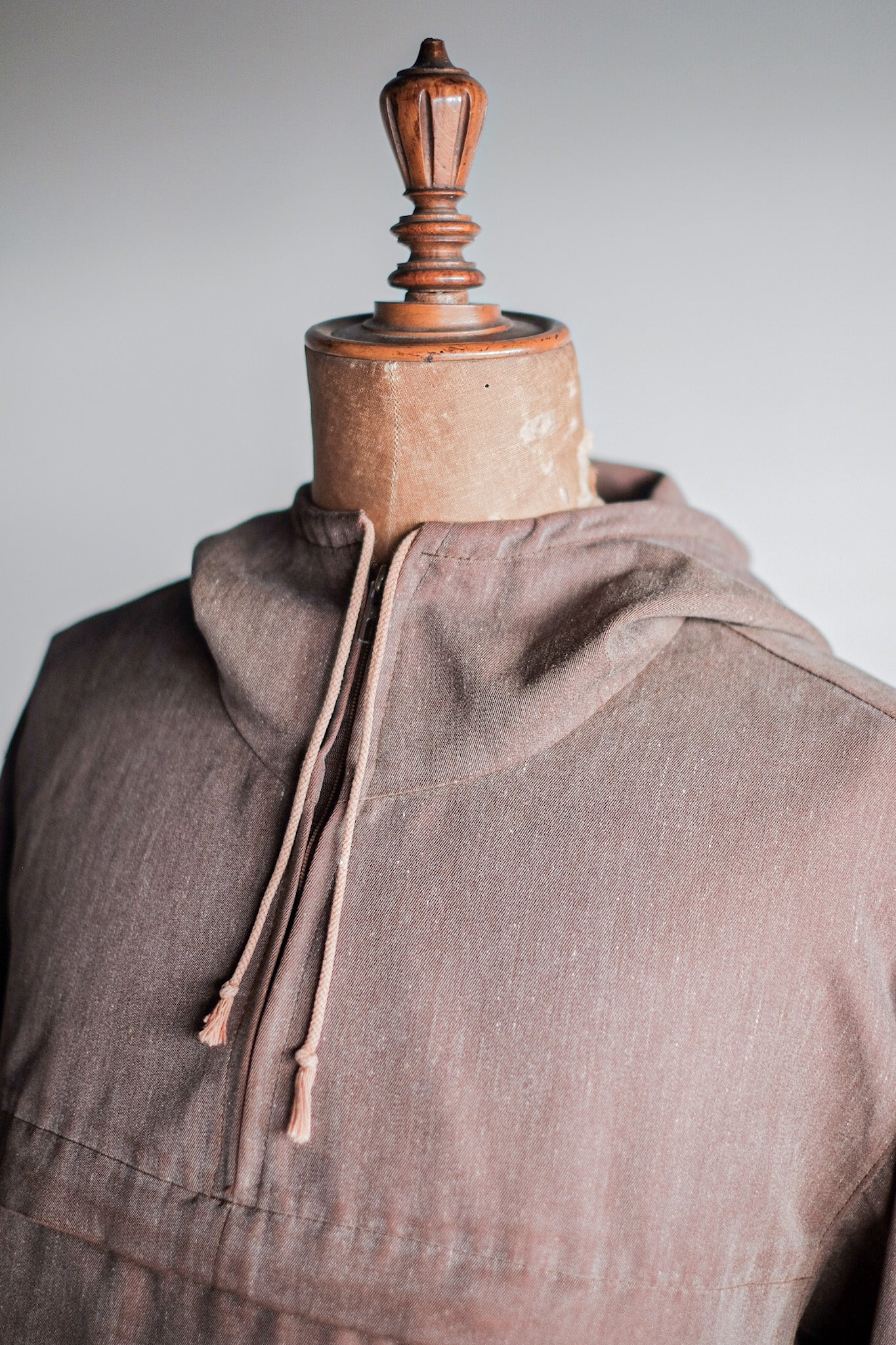 【~50's】German Vintage Brown Anorak Parka