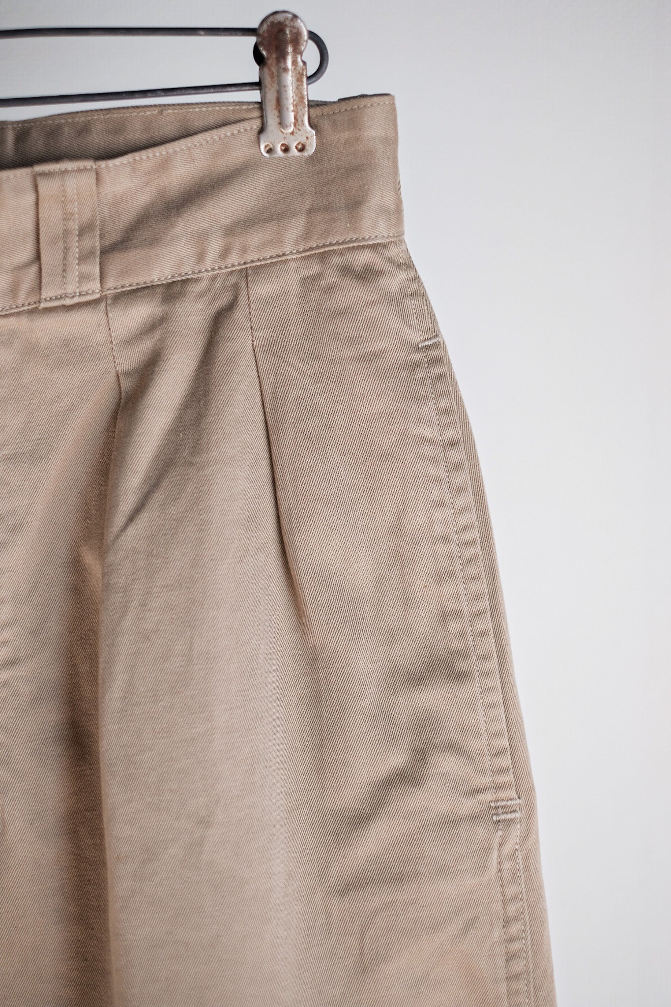 【~60's】French Army M52 Chino Trousers Size.21