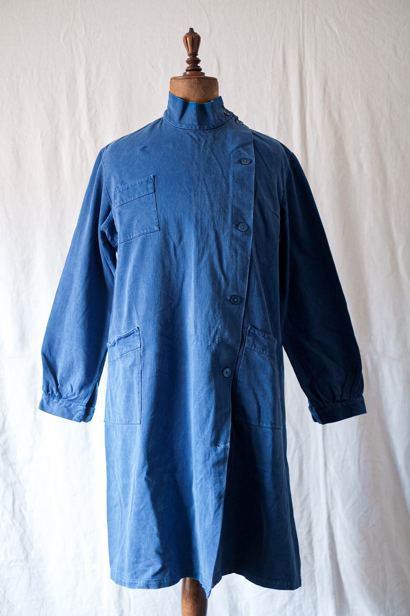 【~60's】French Vintage Cotton Twill Work Coat