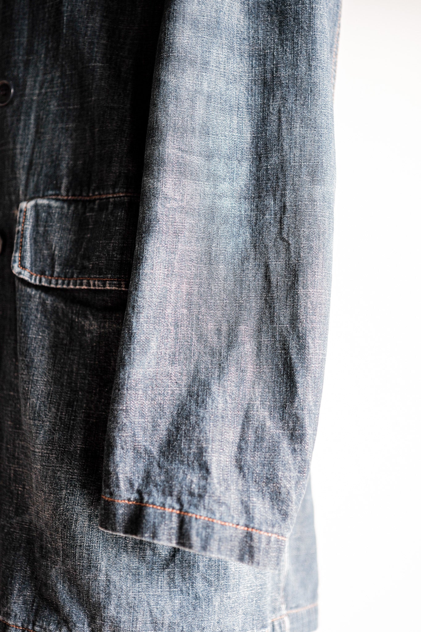 【~00’s】Old miu miu Double Breasted Denim Coat