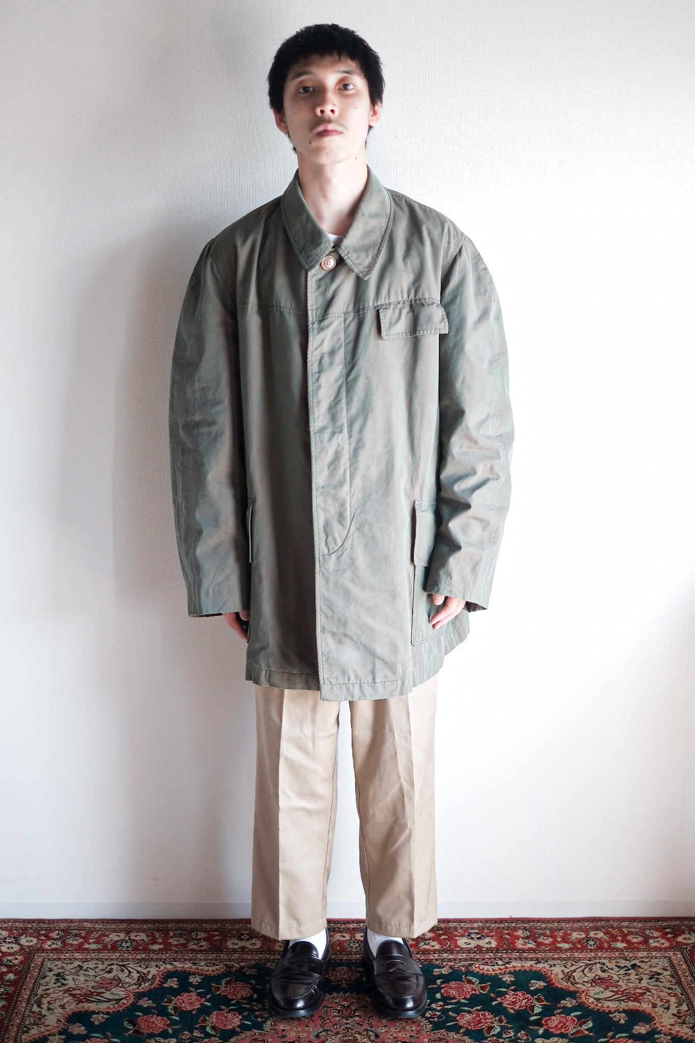 【~50's】Vintage Burberry Old Jacket Made in France