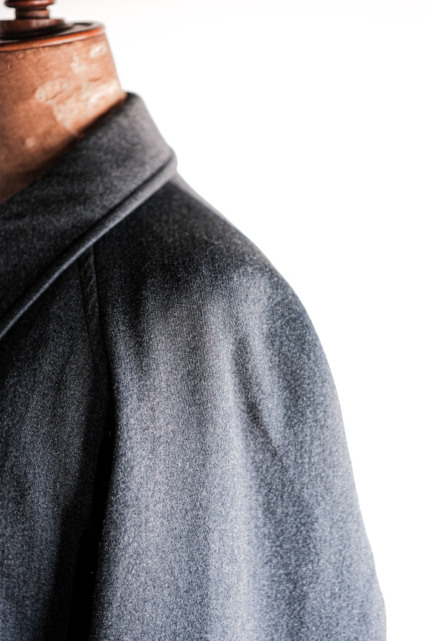 【~70's】Vintage Aquascutum Single Raglan Wool Rider Coat