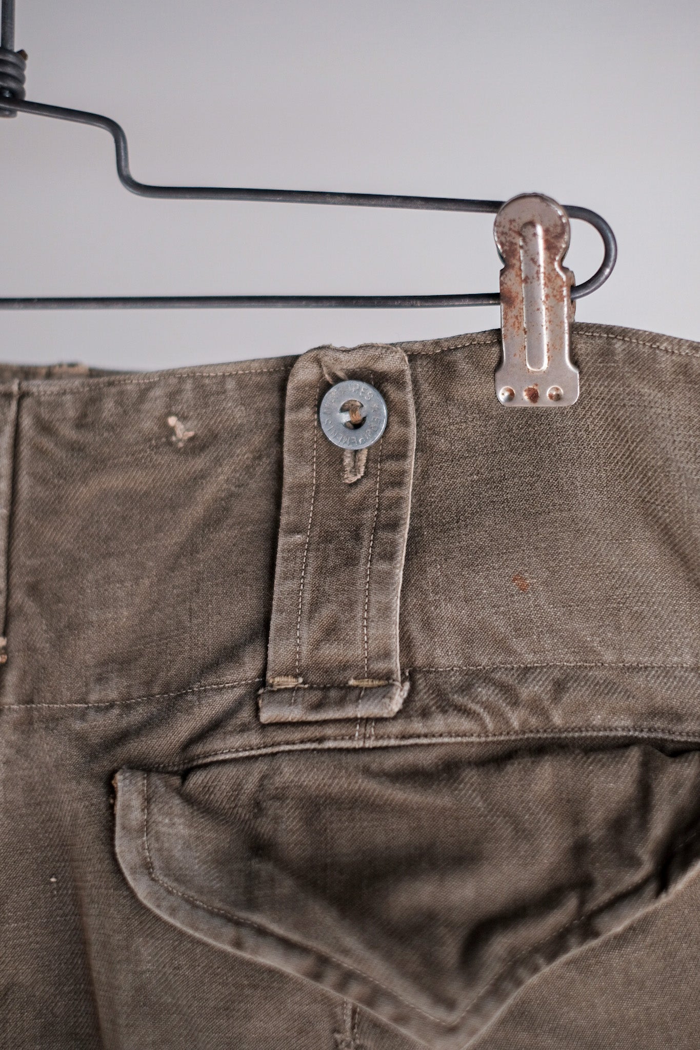 【~40's】French Army M44 Field Trousers Size.84XC