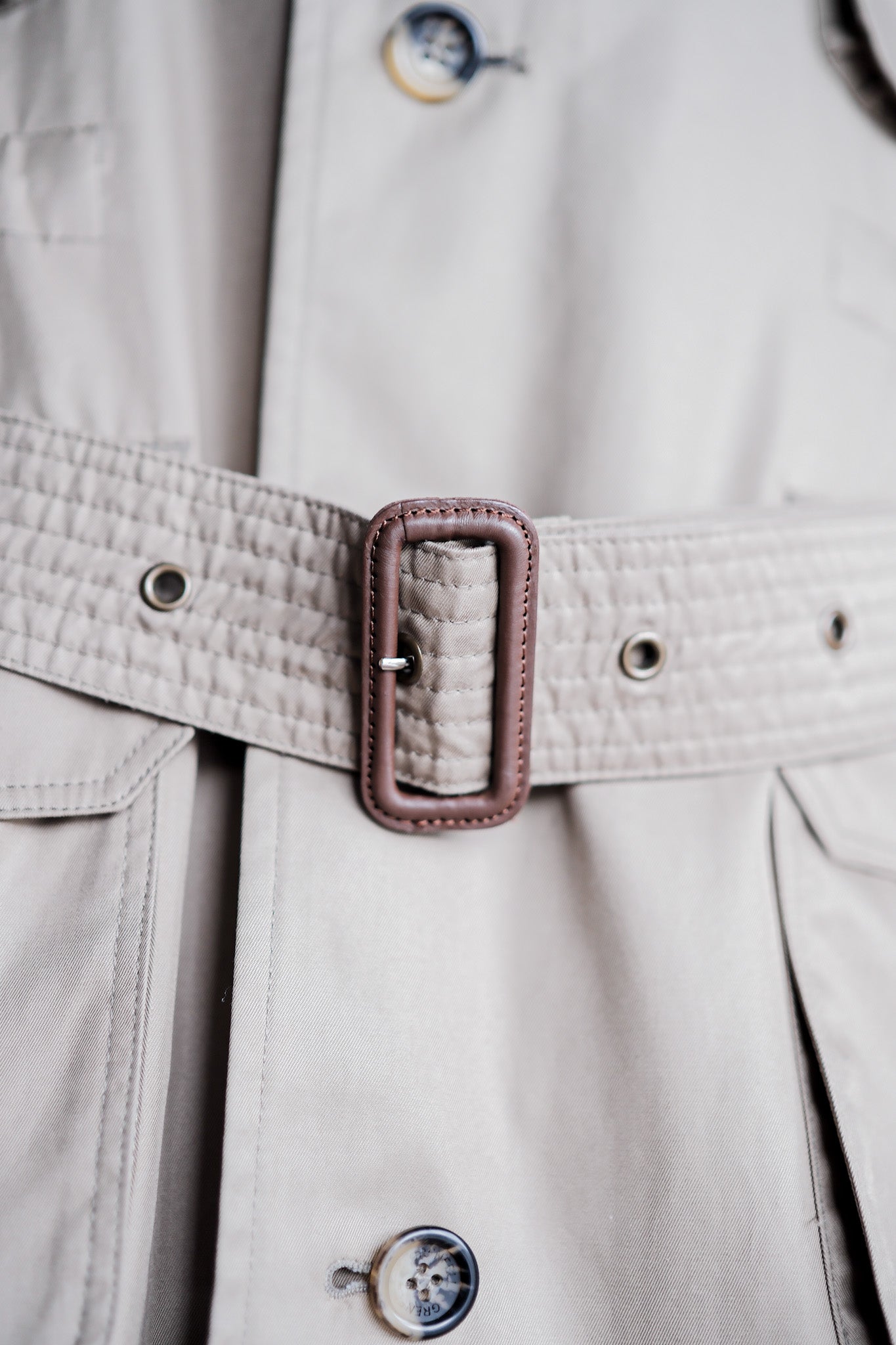 【~00’s】Grenfell Safari Style Jacket With Chin Strap