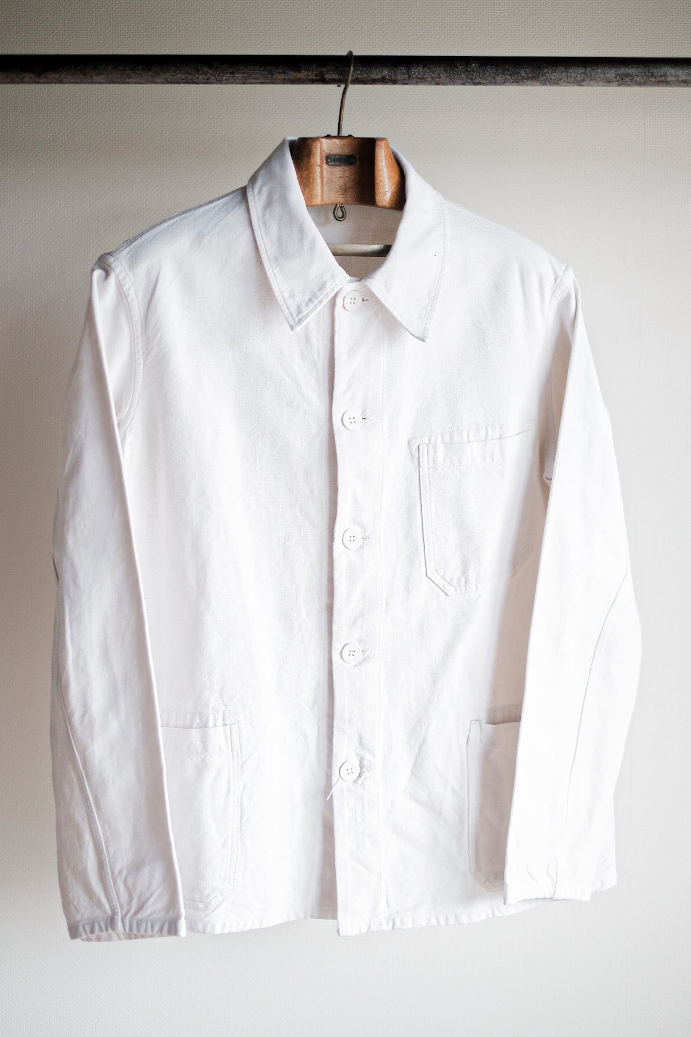 【~30's】German Vintage Linen Work Jacket