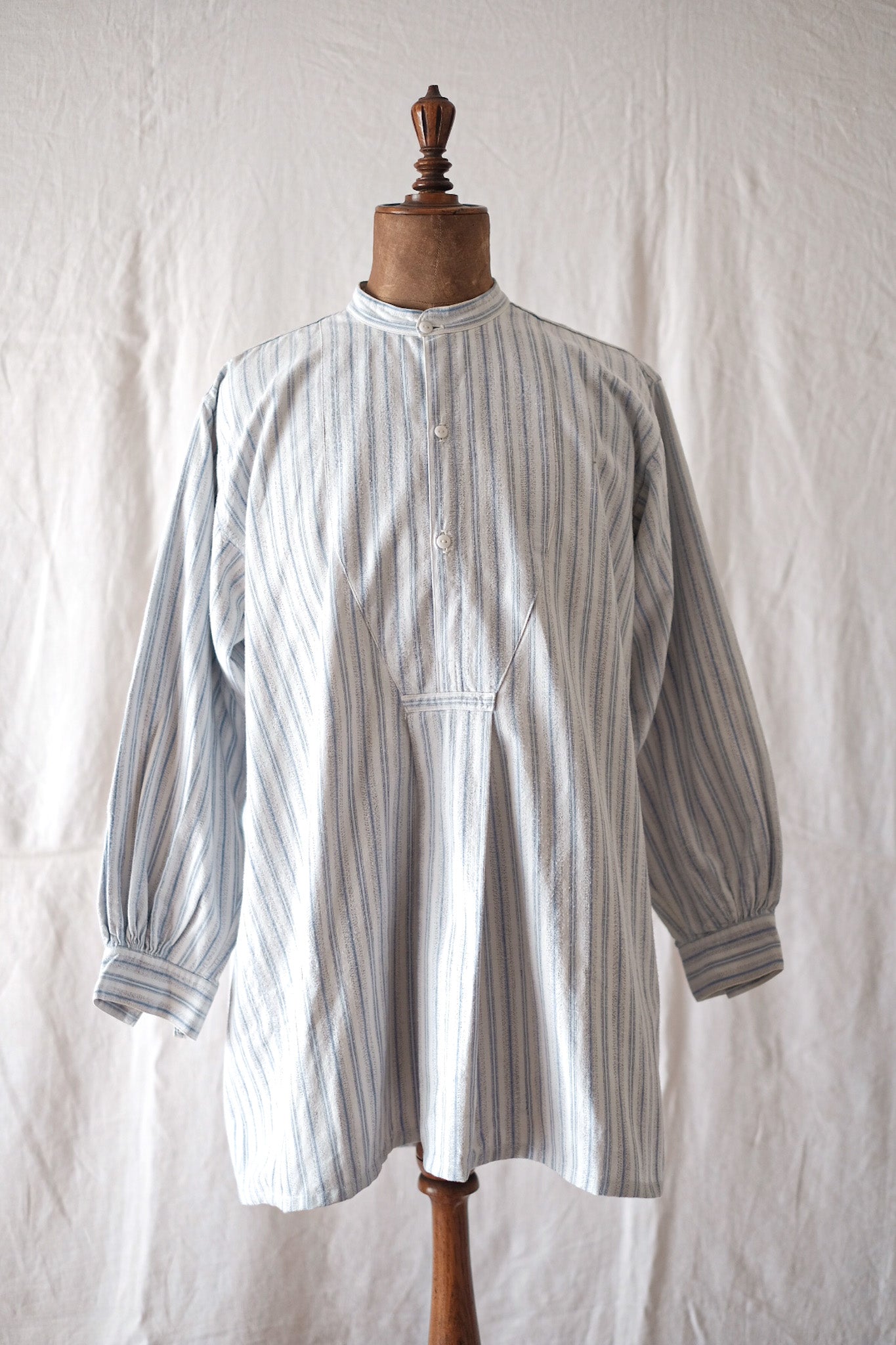 【~20's】French Vintage Grandpa Shirt