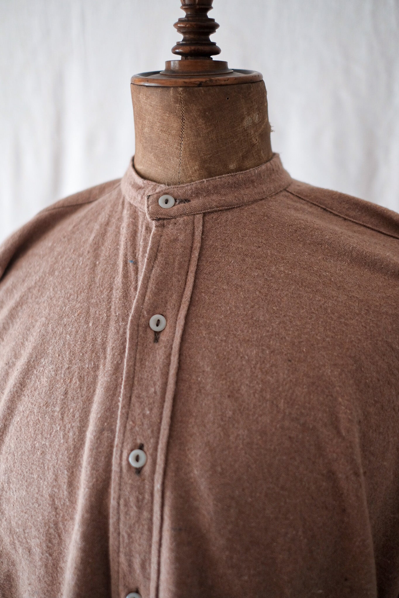 【~40's】French Vintage Grandpa Shirt