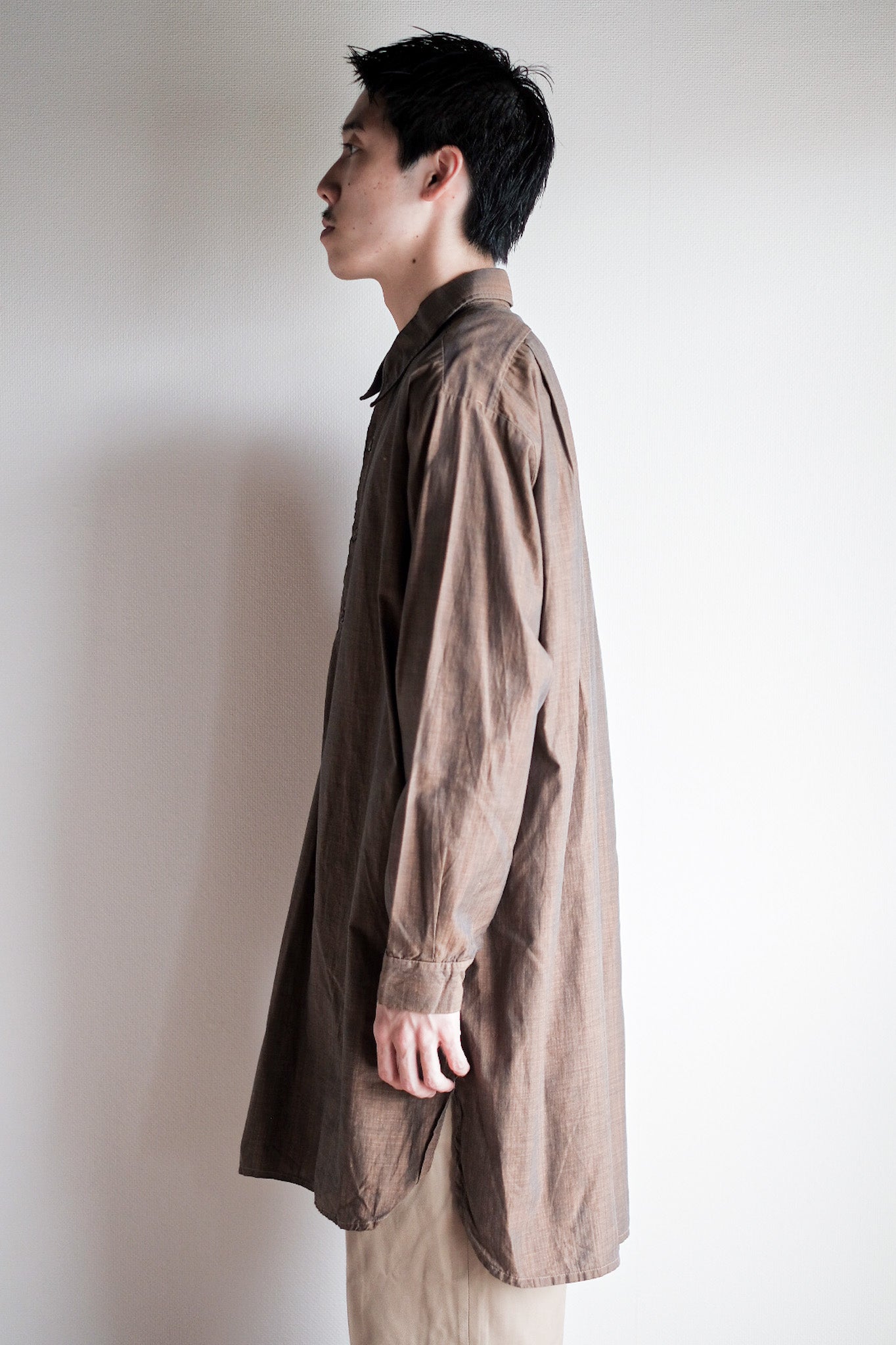 【~50's】French Vintage Grandpa Shirt