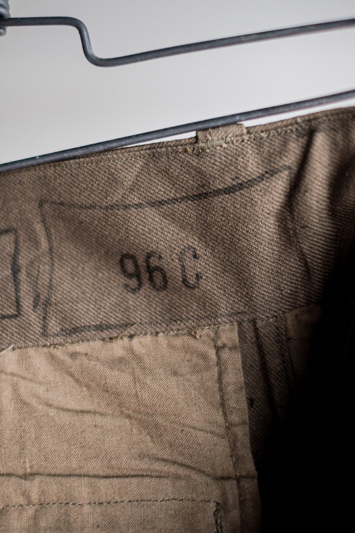 【~50's】French Army M47 Field Trousers Size.96C "Dead Stock"