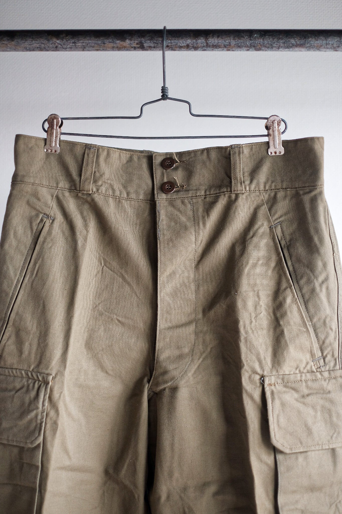 【~50's】French Army M47 Field Trousers Size.31 "Remake" "Dead Stock"