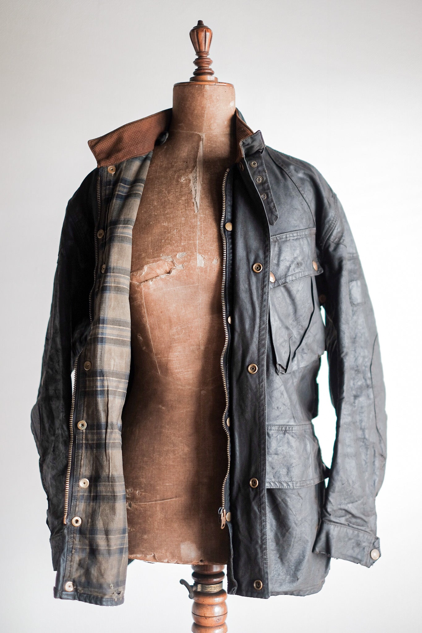 【~60's】Vintage Belstaff Waxed Jacket "TRIALMASTER" "Red Tag"