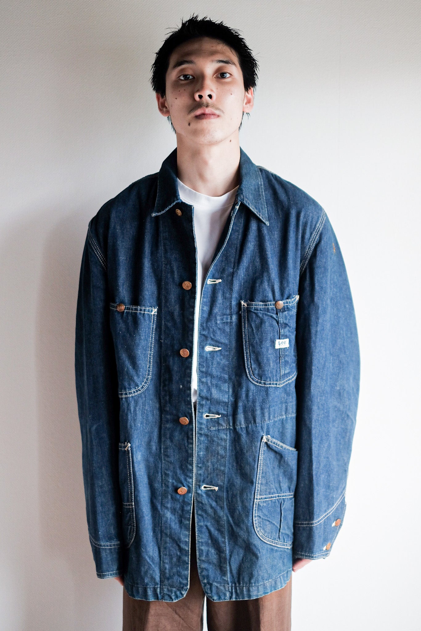 【~70's】Vintage LEE 91-J Denim Jacket Size.38R
