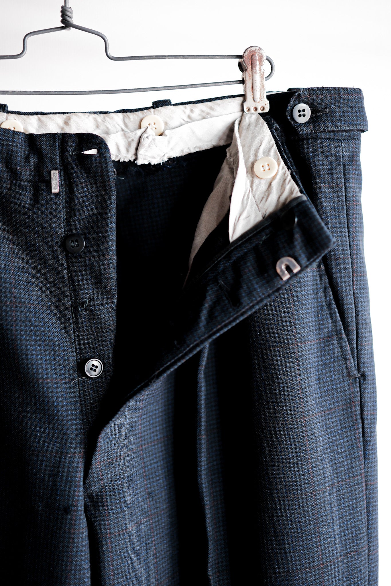 【~40's】French Vintage Double Breasted Suits Set Up "Belle Jardiniere"