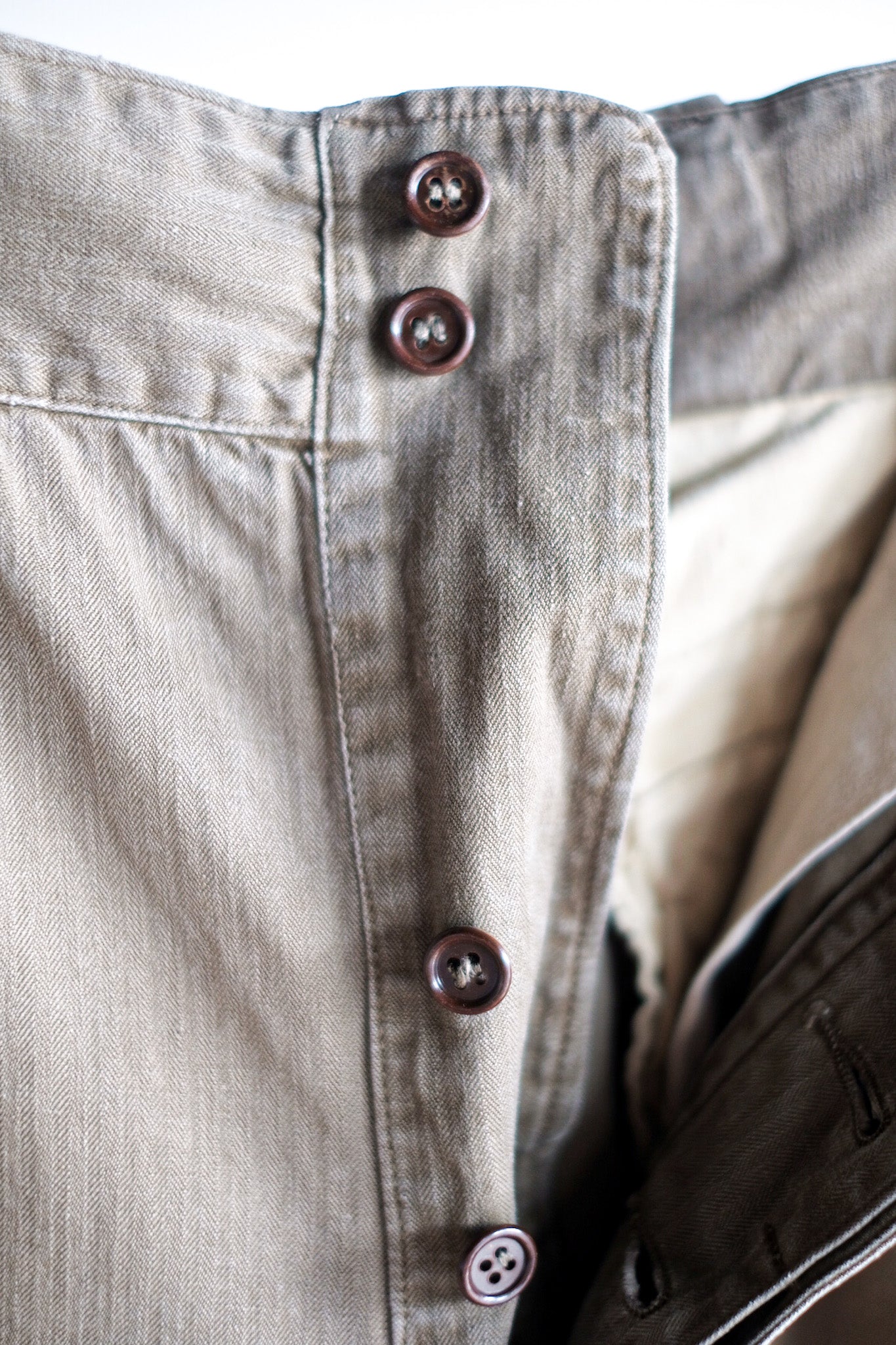 【~50's】French Army M47 Field Trousers Size.31