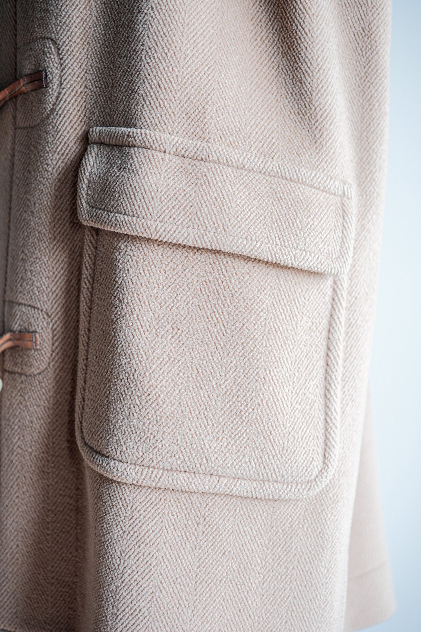 【~90's】Old INVERTERE Wool Duffle Coat "Moorbrook"