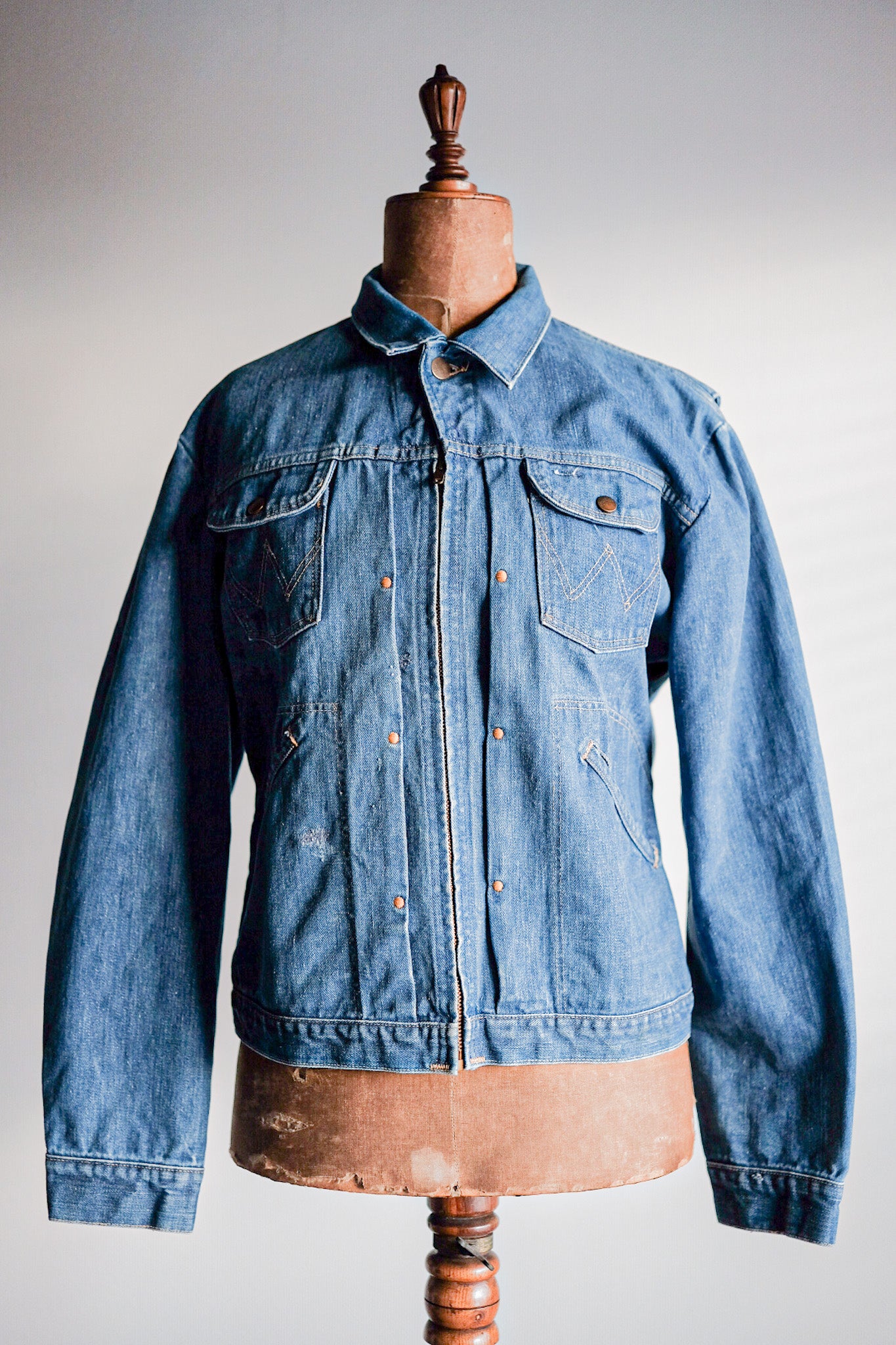 【~60's】Vintage Wrangler 24MJZ Denim Jacket