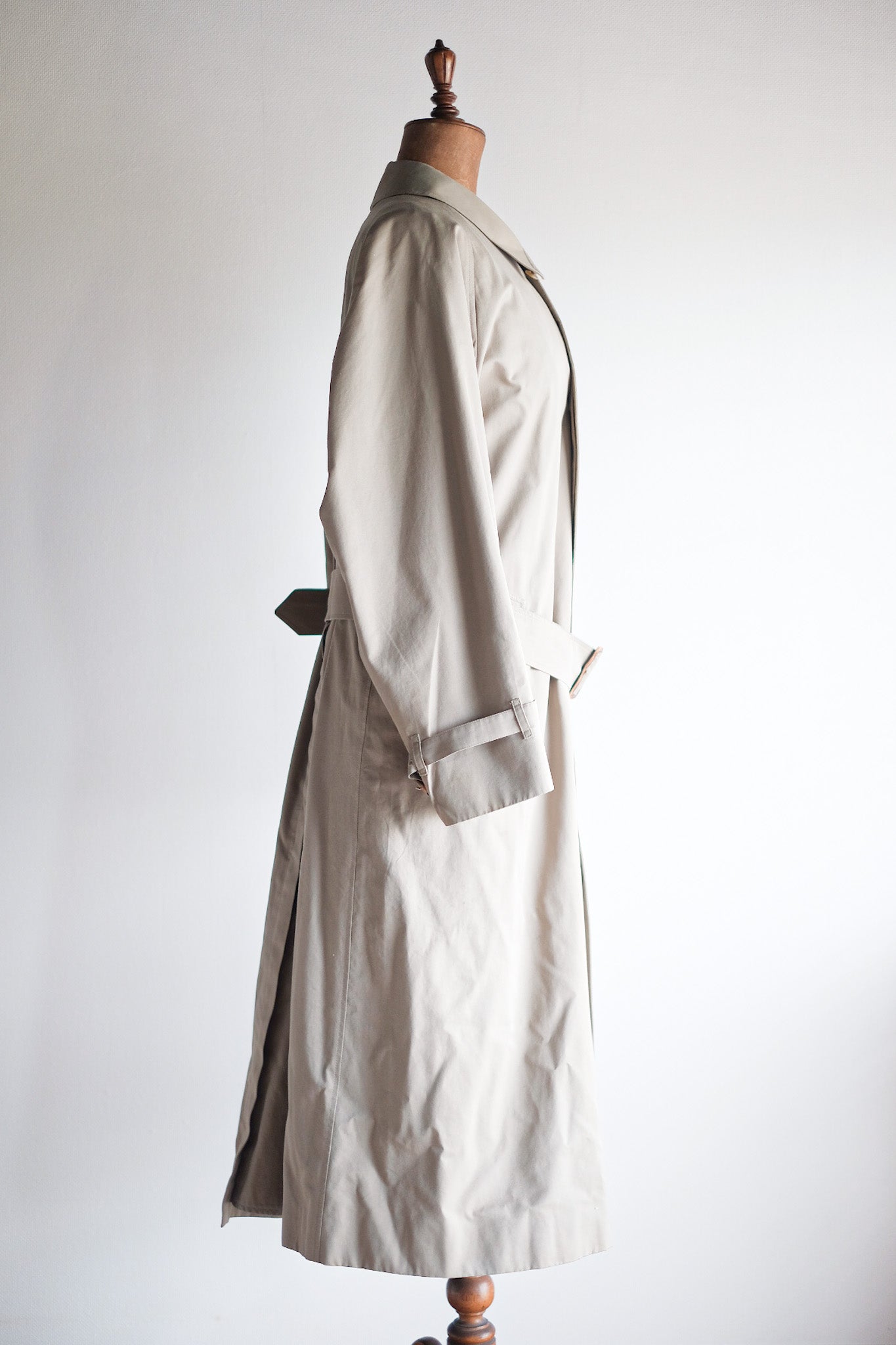 【~80's】Vintage Burberry Single Raglan Rider Coat C100 "HANS ALFRED TERNER 別注"