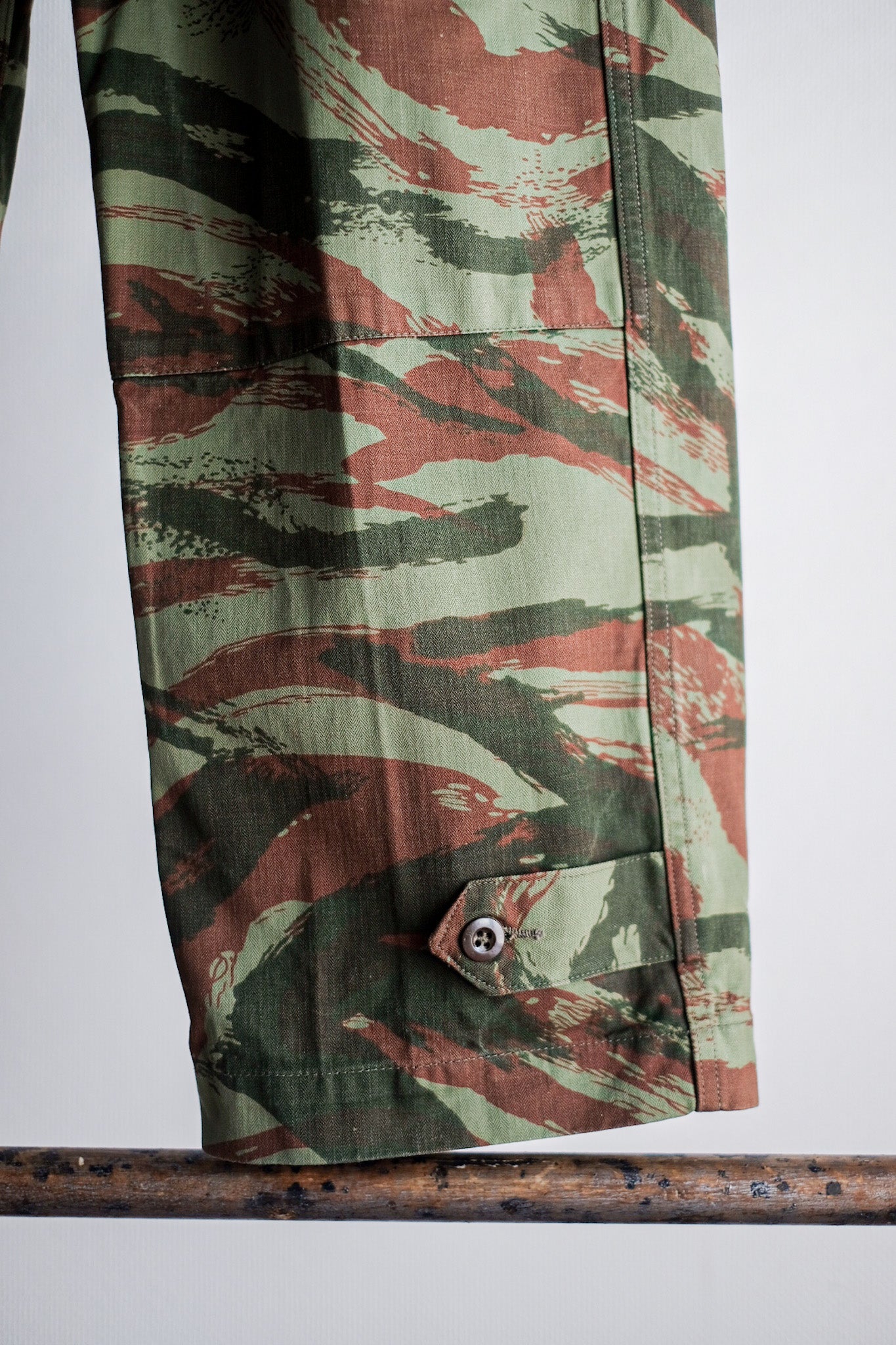 【~60's】French Army M47 Lizard Camo Field Trousers Size.76M