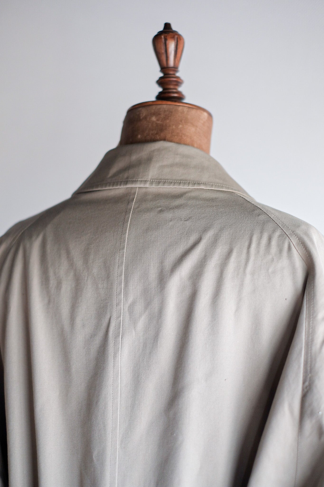 【~80's】Vintage Burberry Single Raglan Rider Coat C100 "HANS ALFRED TERNER 別注"