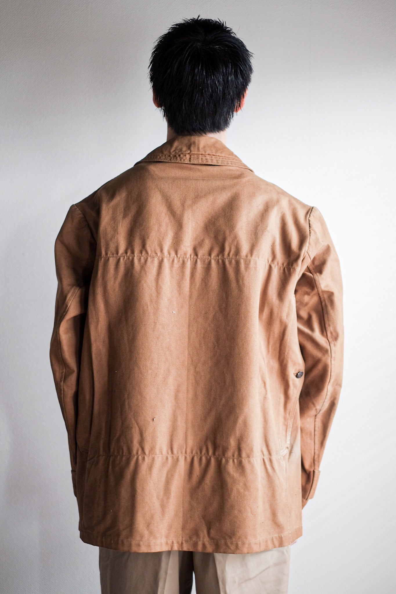 【~30’s】French Vintage Cotton Hunting Jacket