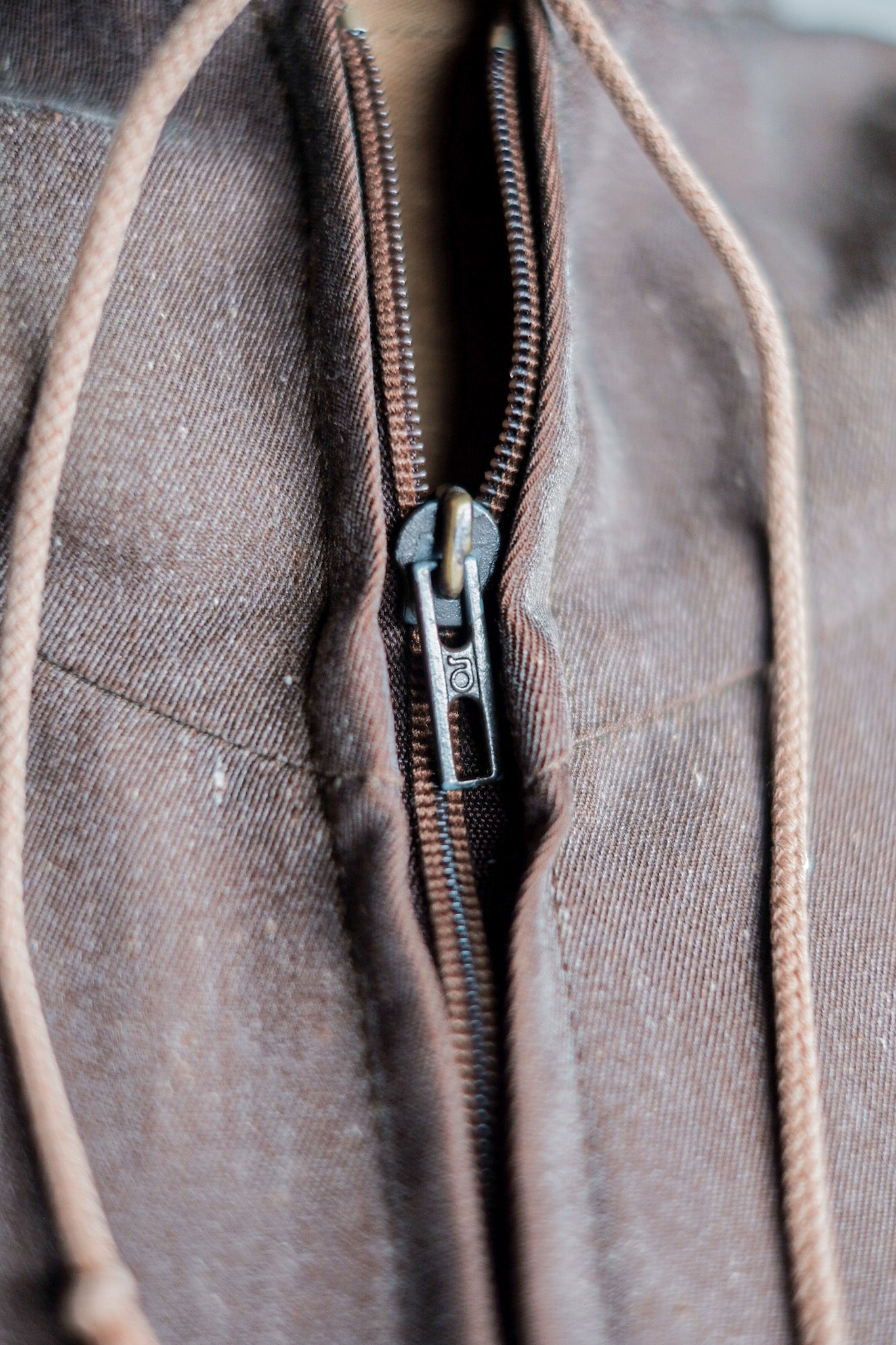 【~50's】German Vintage Brown Anorak Parka
