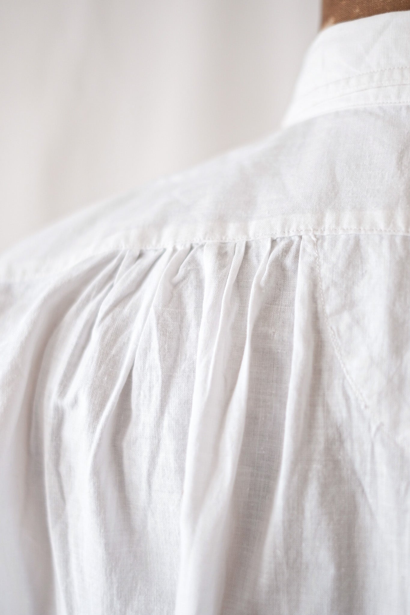 【~40's】French Vintage Grandpa Shirt