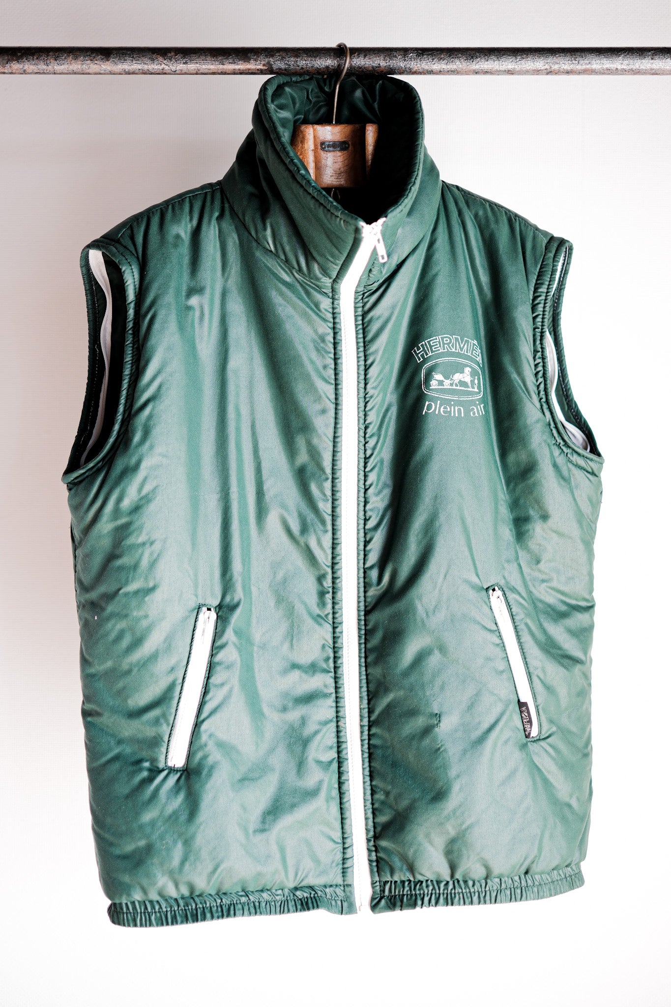 【~80's】Old Hermès Paris Plein Air 2-Way Jacket